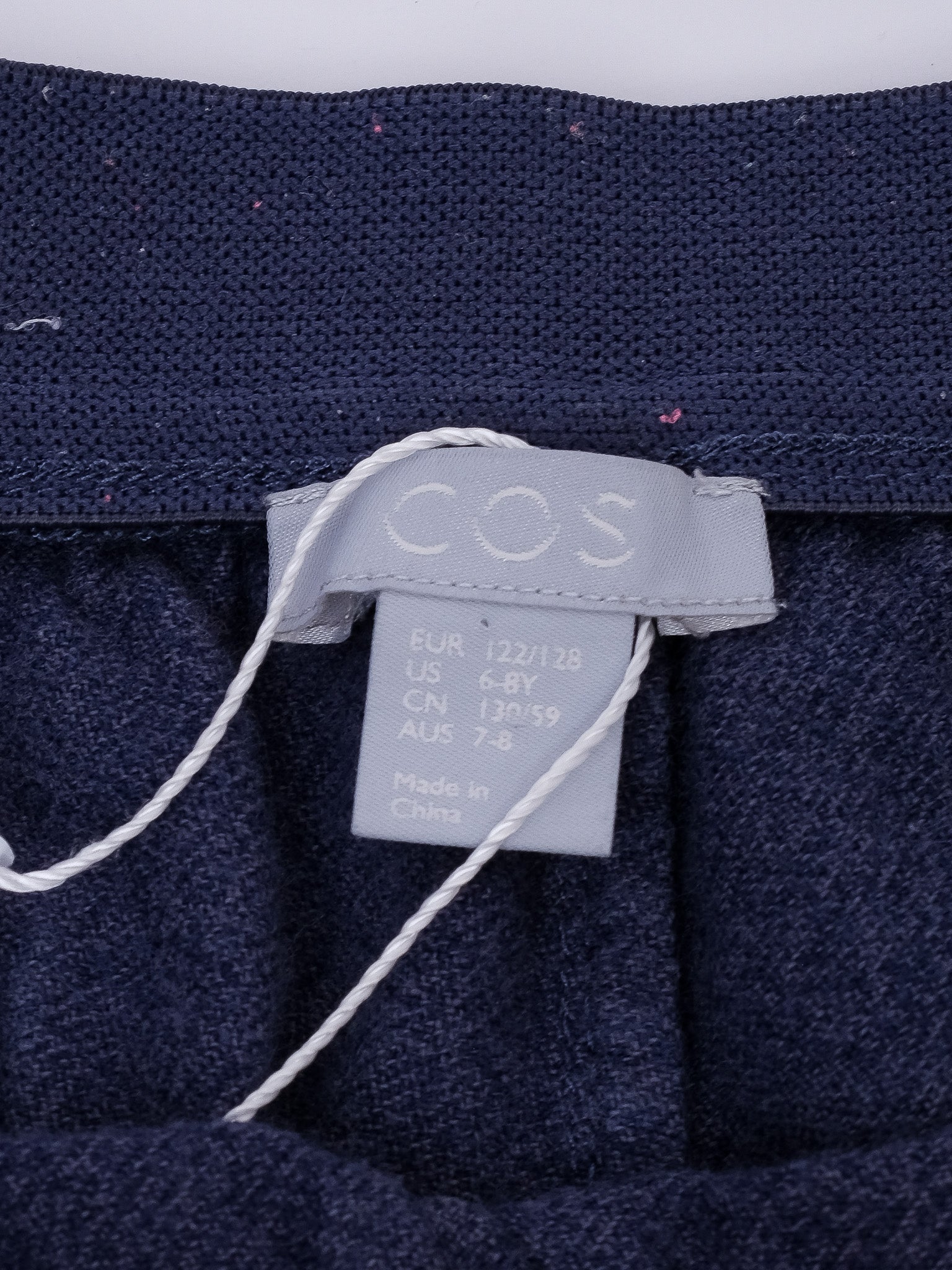 Excellent Cos Blue Cotton Sweatpants Size 7 for Kids
