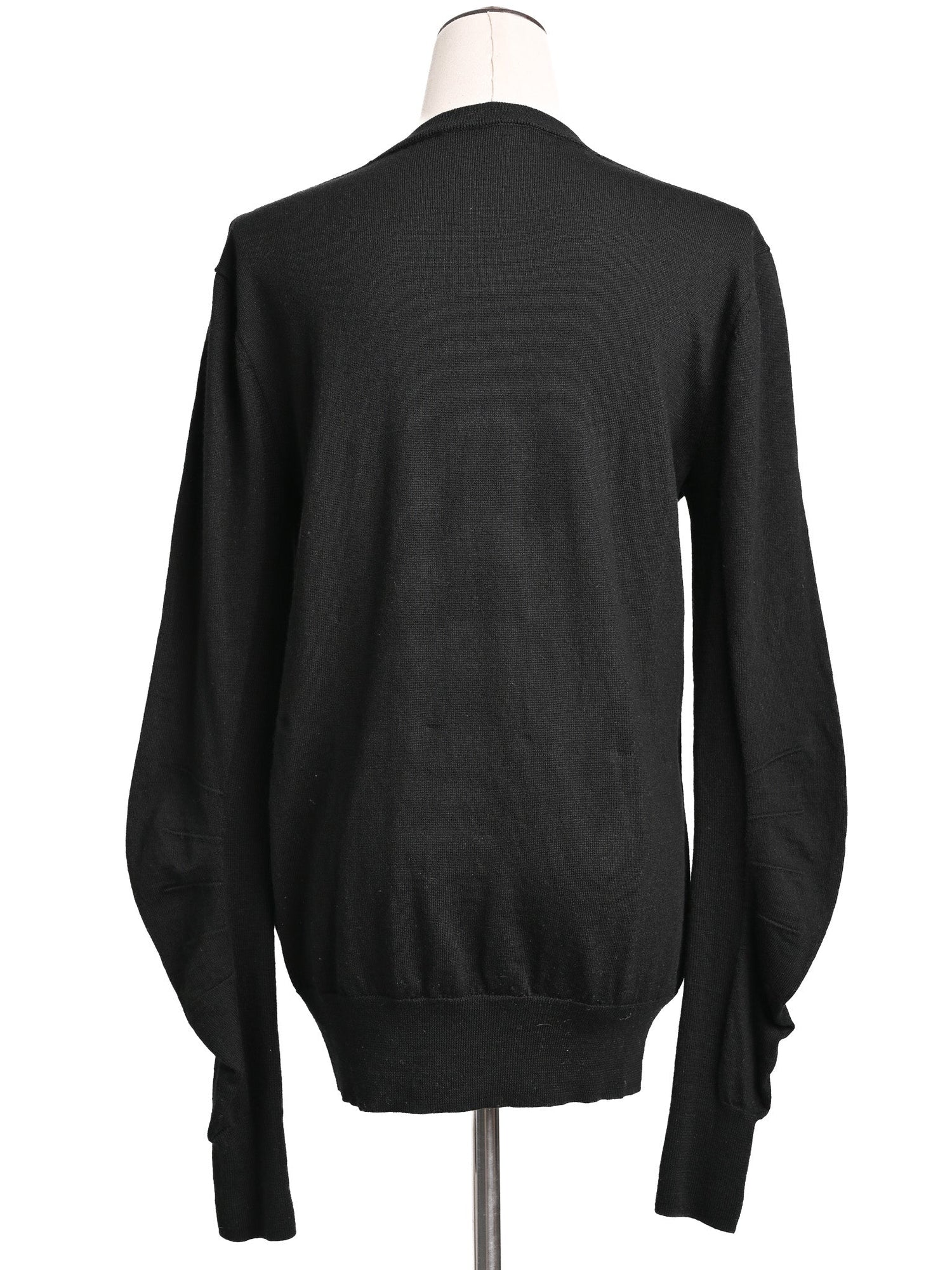 Excellent Burberry Black Wool Sweater Size M for Women