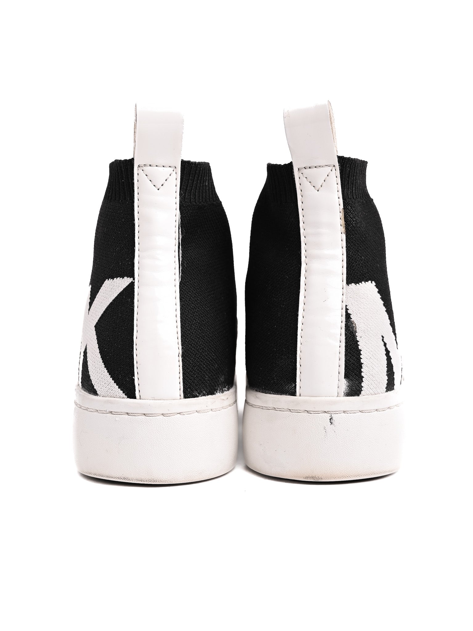 Excellent Michael Kors Black Slip-On Sneakers Size 39.5 Women