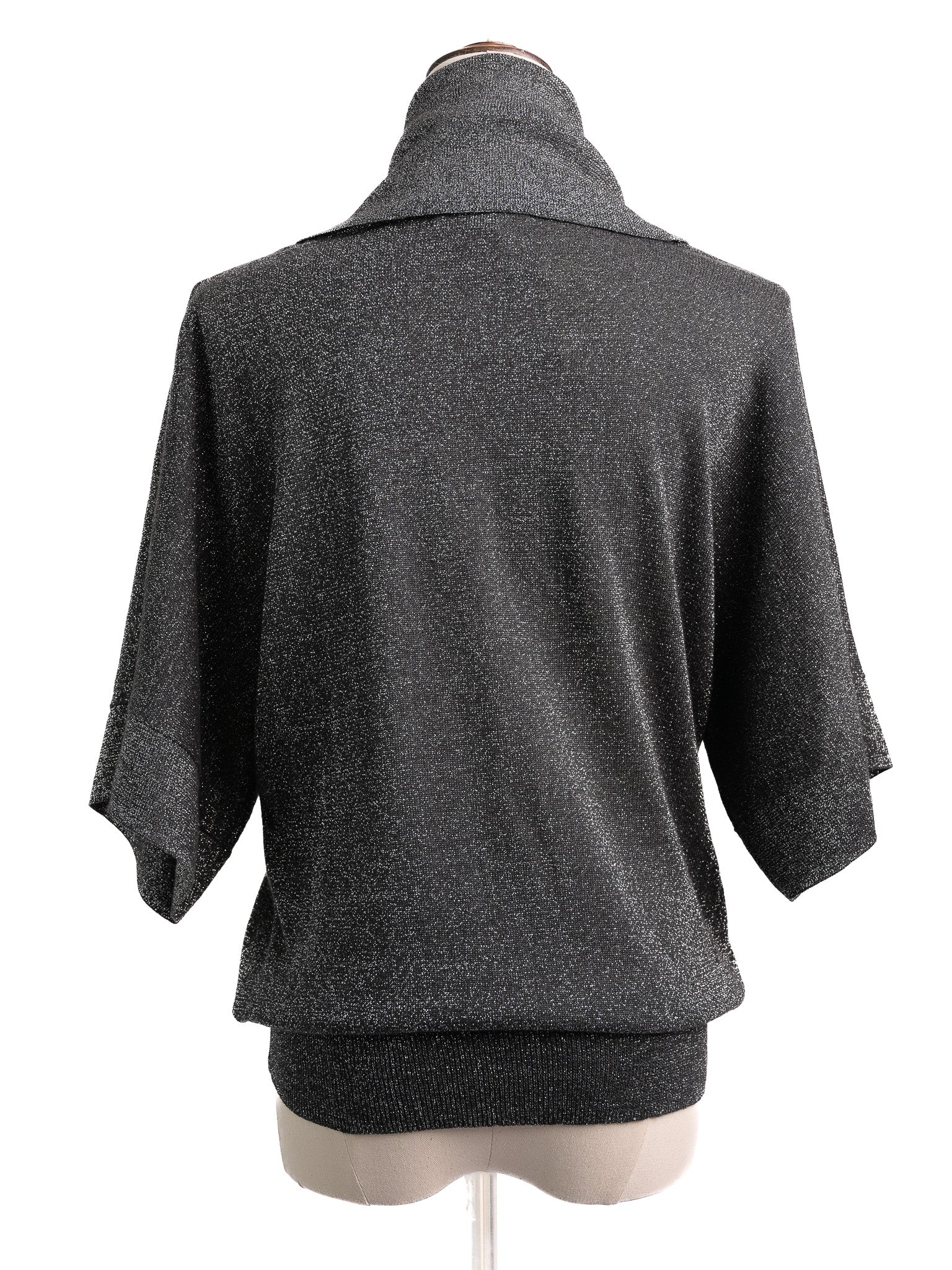 Excellent Michael Kors Gray Wool Cowl Neck Top Size S