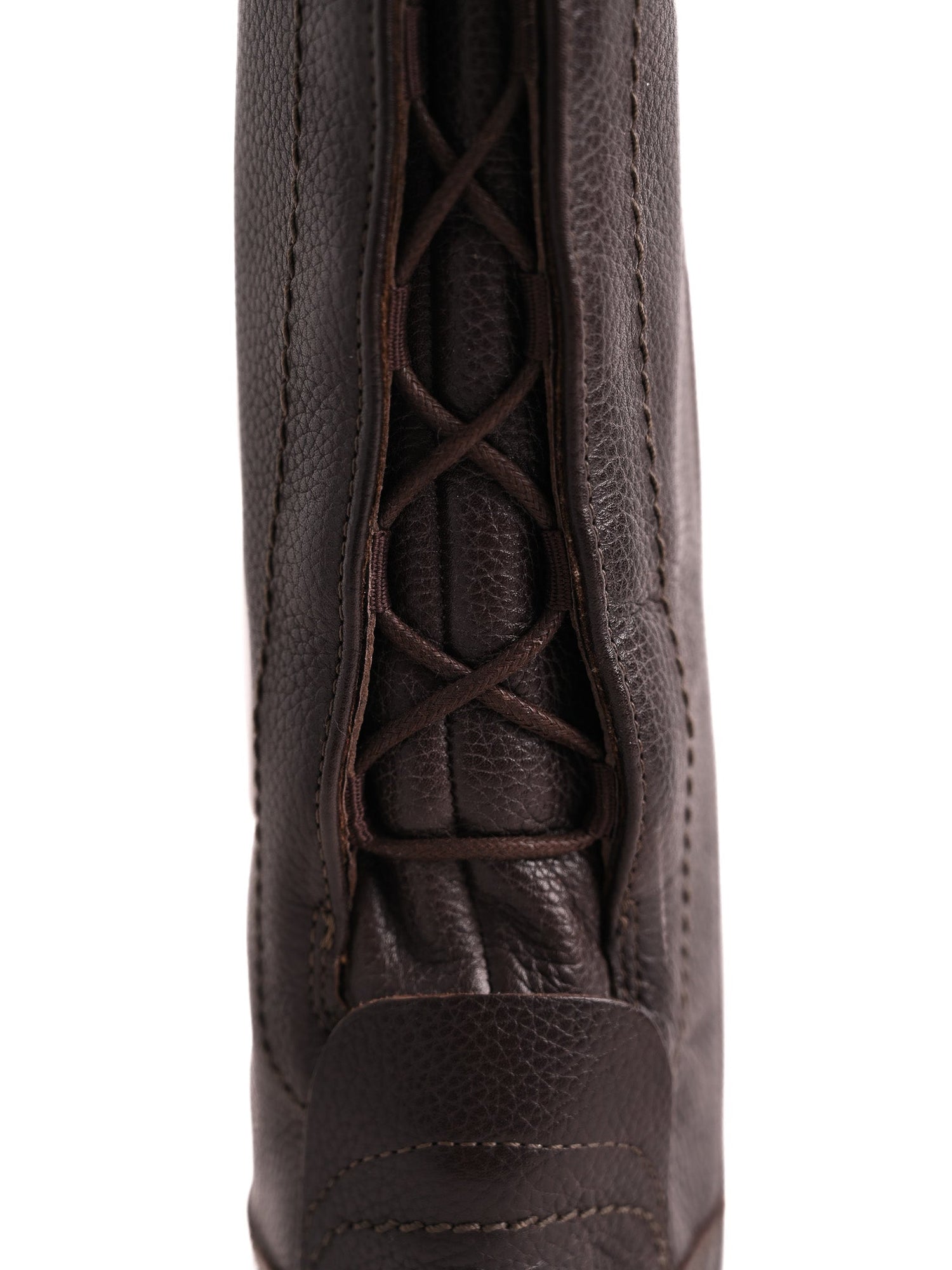 Excellent GEOX Orange Leather Knee-High Boots for Women