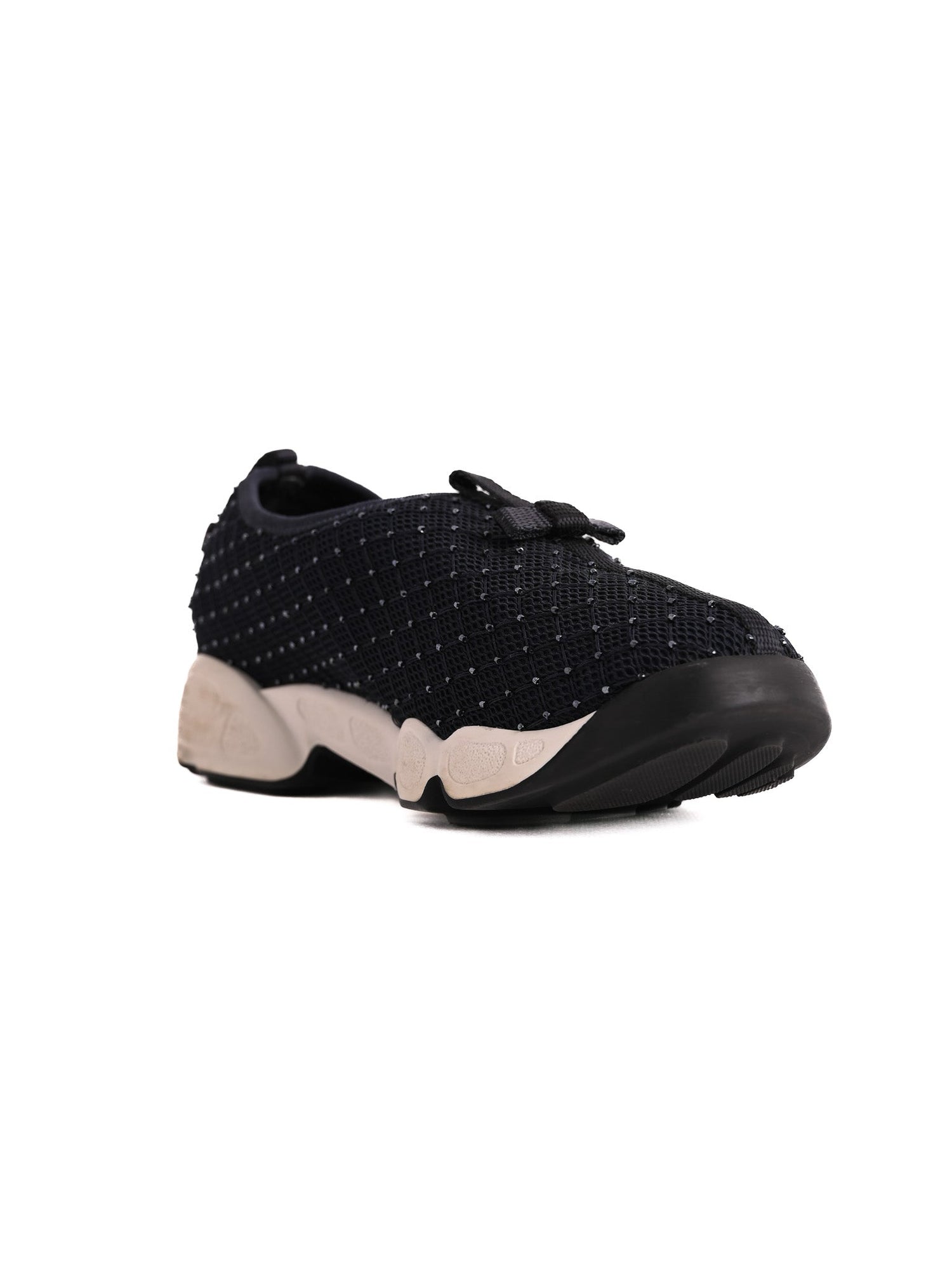 Excellent Dior Blue Leather Sneakers Size 36 for Women