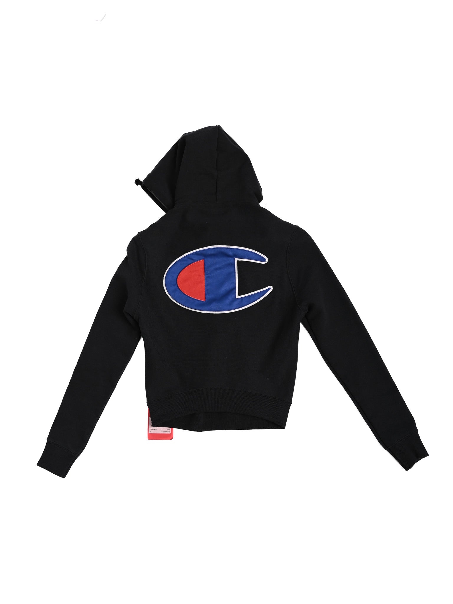 NEW Vetements Black Hoodie XXS Polyester Large Logo