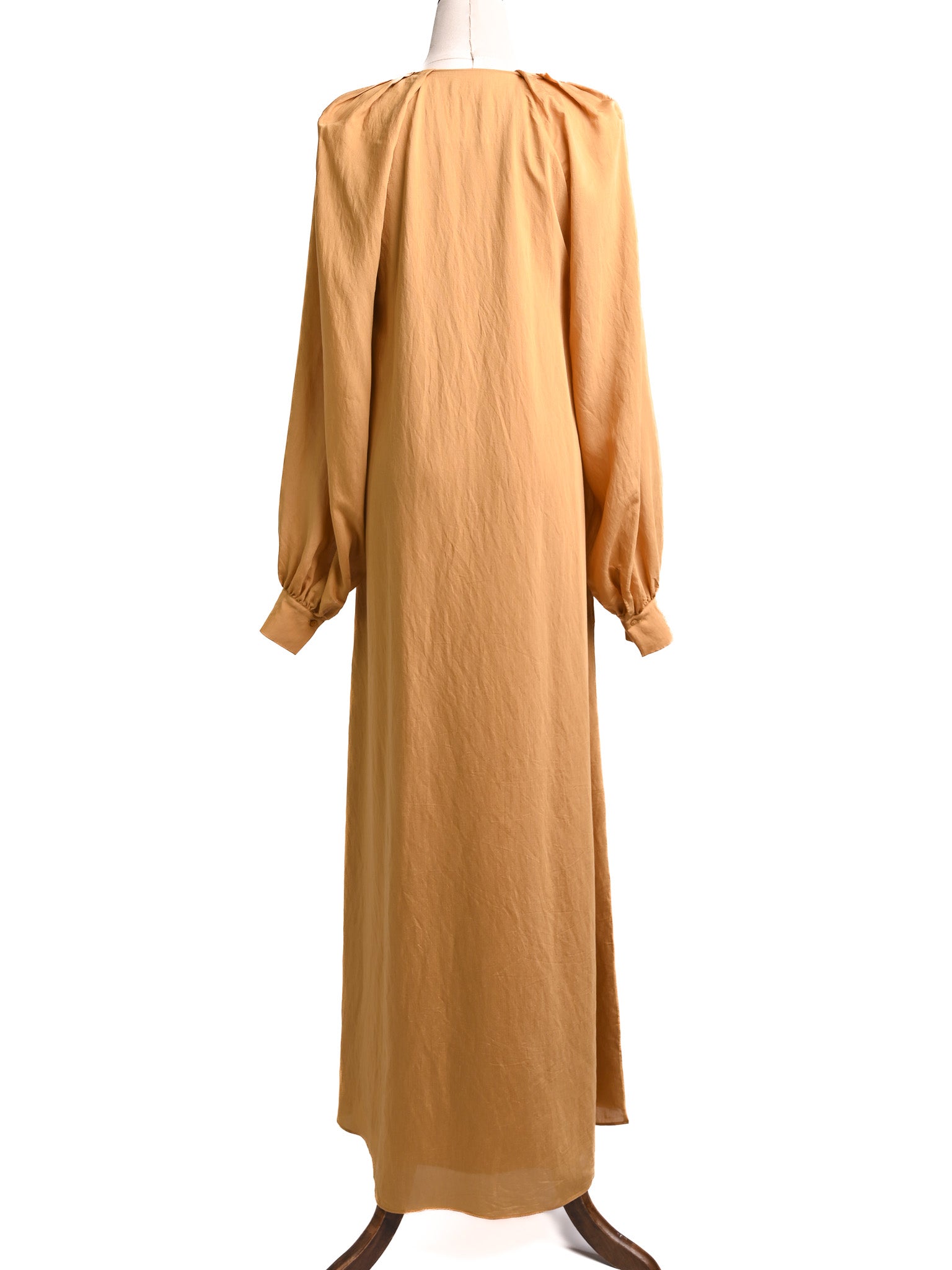 Massimo Dutti Excellent Condition Orange Maxi Dress Size S