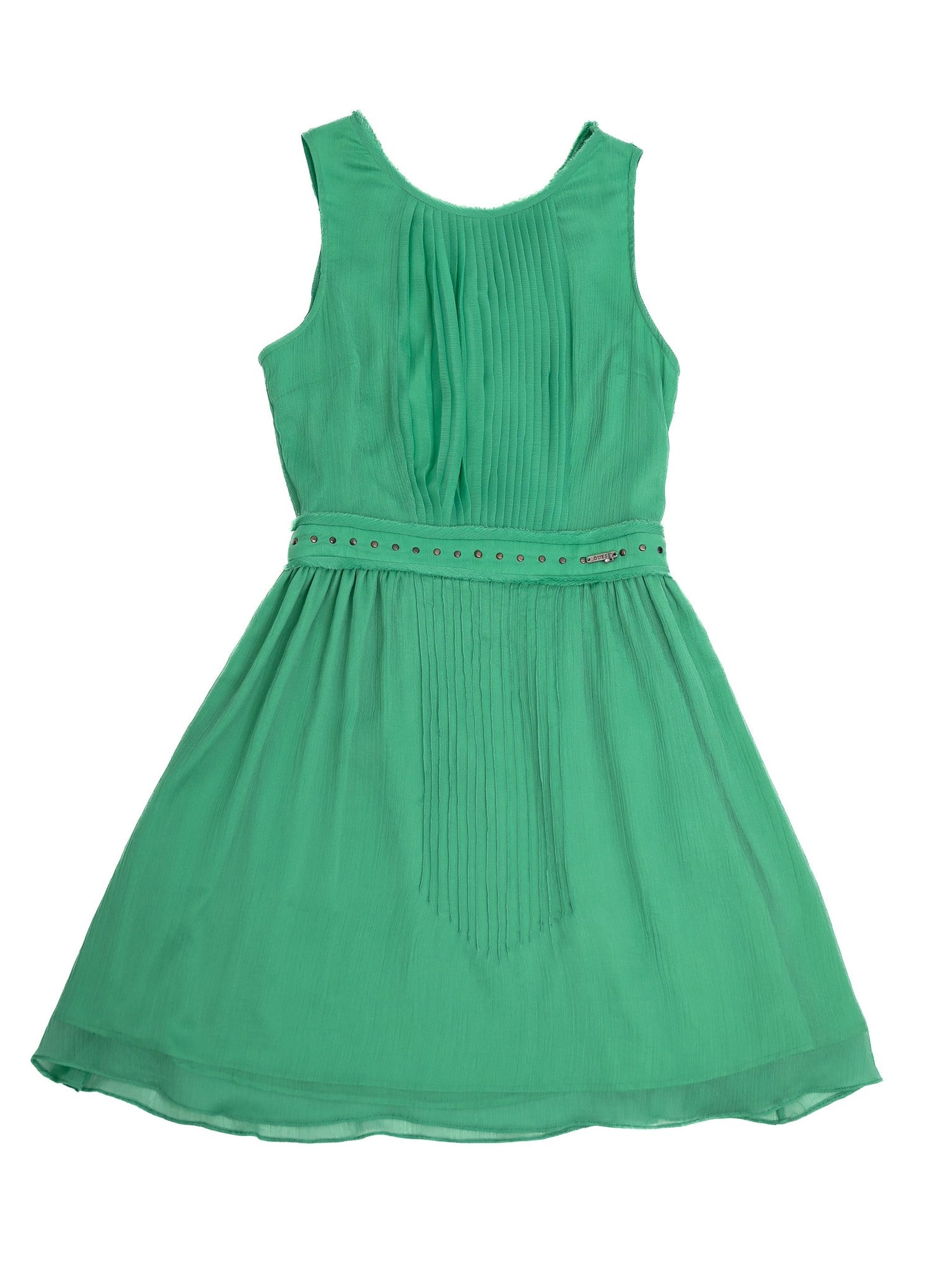 Excellent Guess Green Polyester Sleeveless Dress Size S