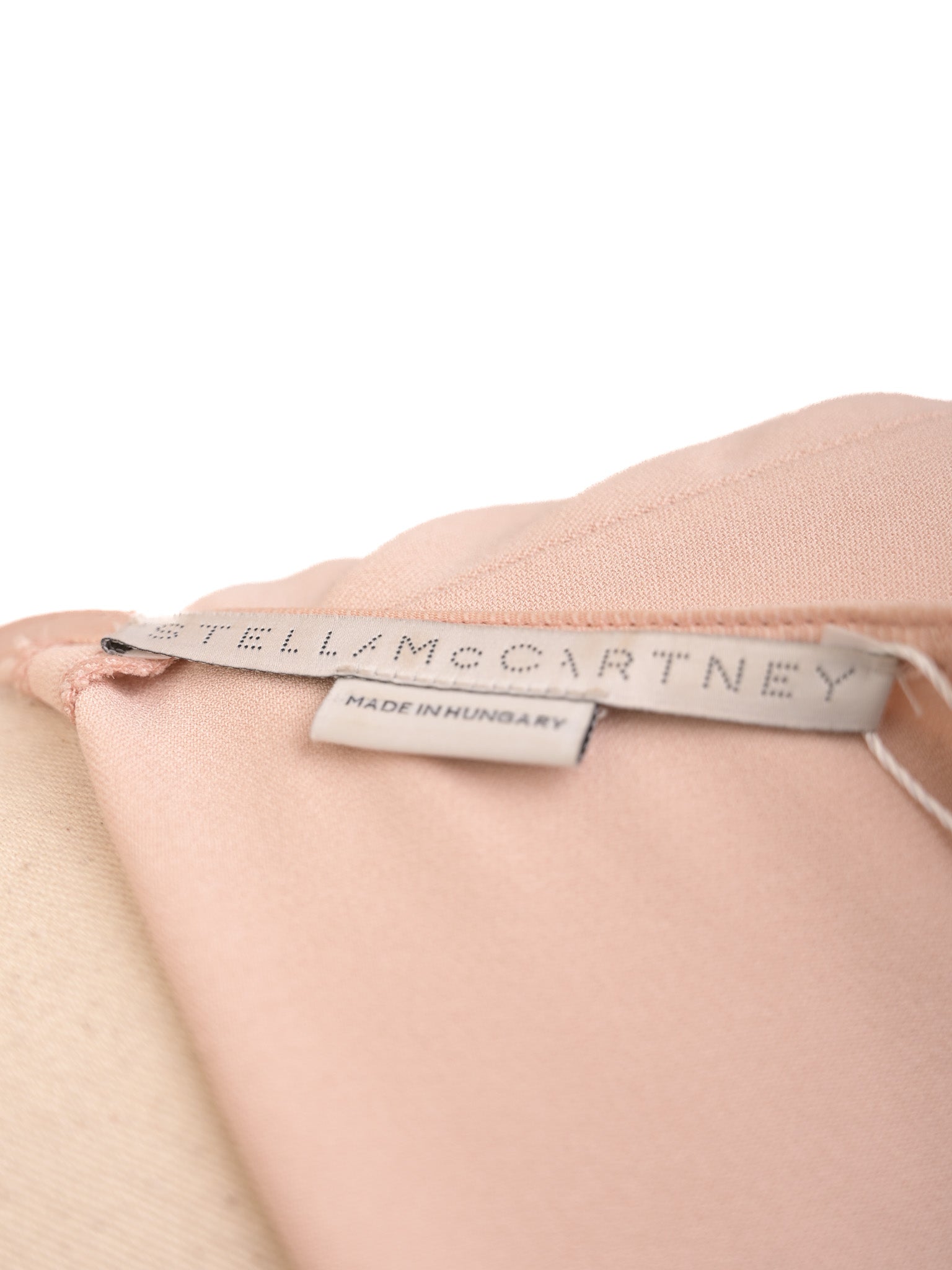 Excellent Stella McCartney Pink Peplum Top Size M Viscose