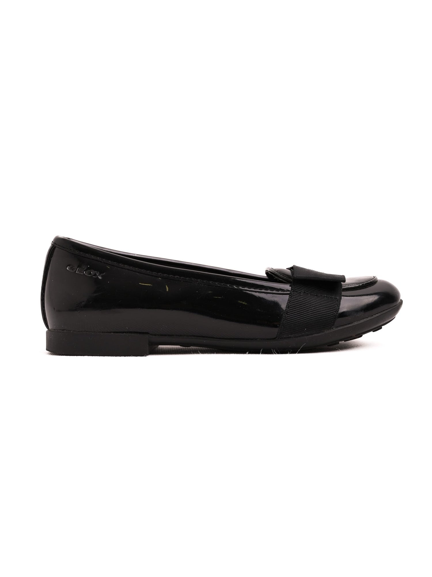 Perfect GEOX Black Patent Leather Flats for Kids Size 28