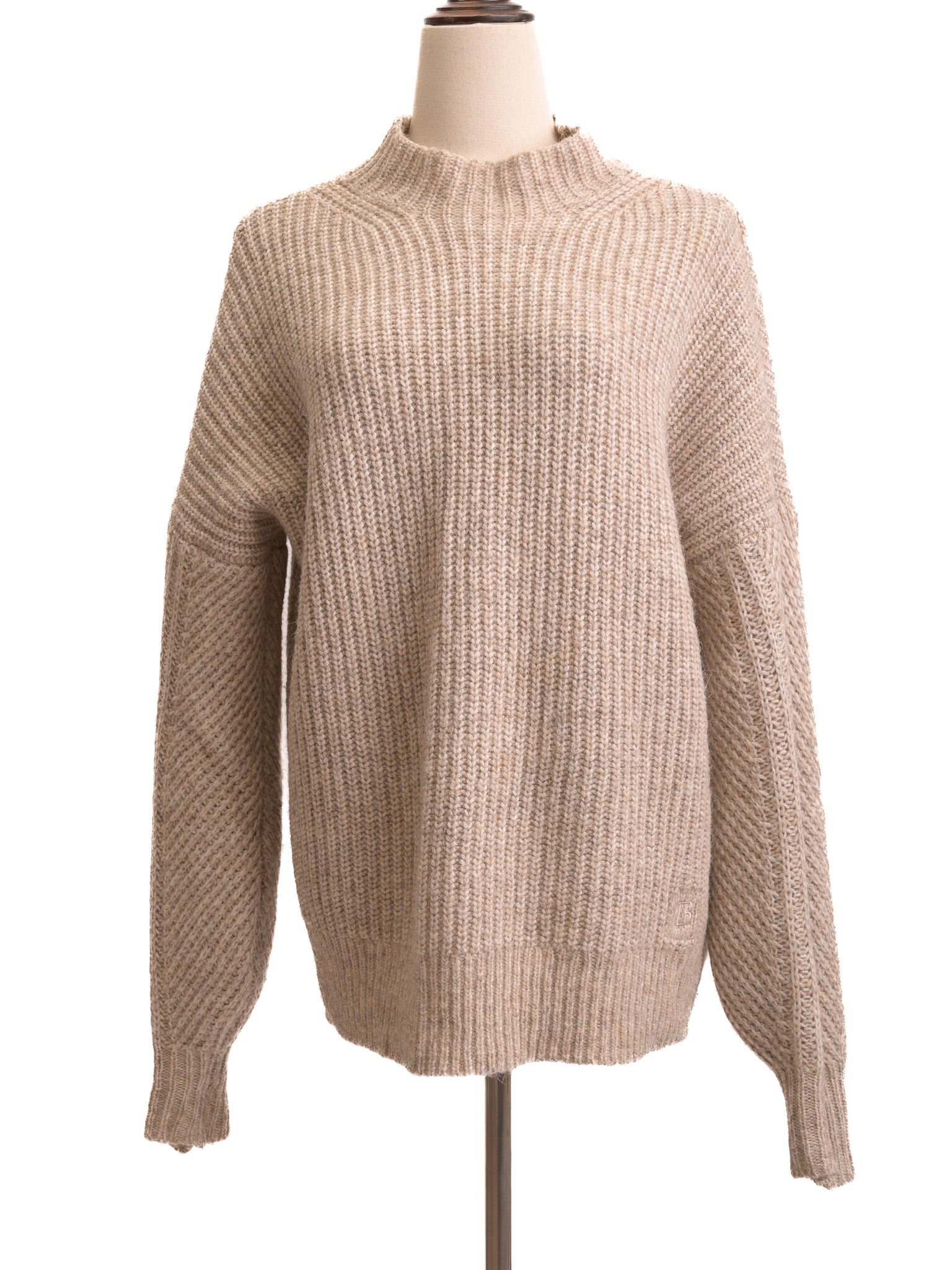 Excellent Ted Baker Gray Wool Sweater Size L for Women