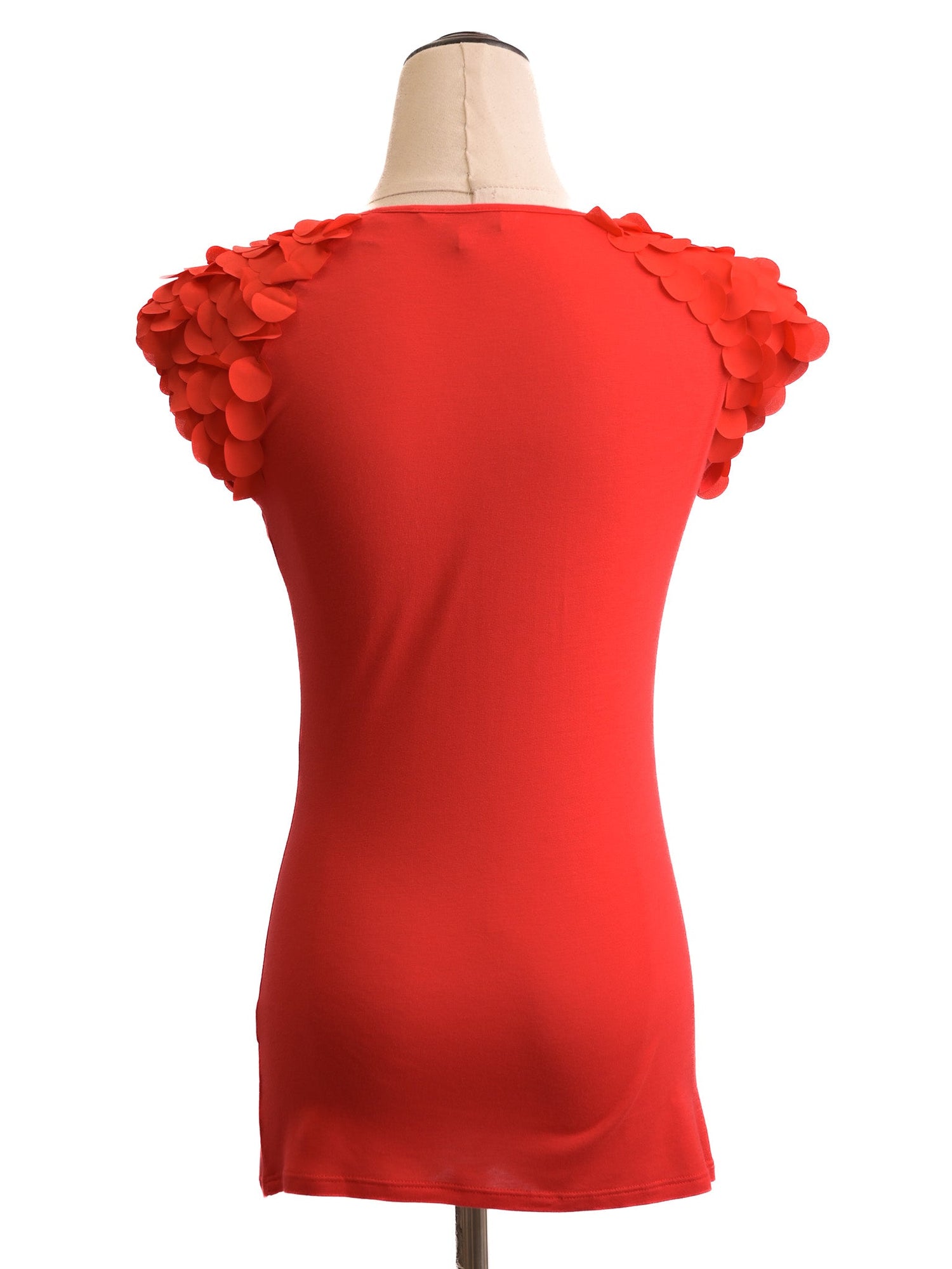 Ted Baker Red Floral T-Shirt Size S Excellent Condition