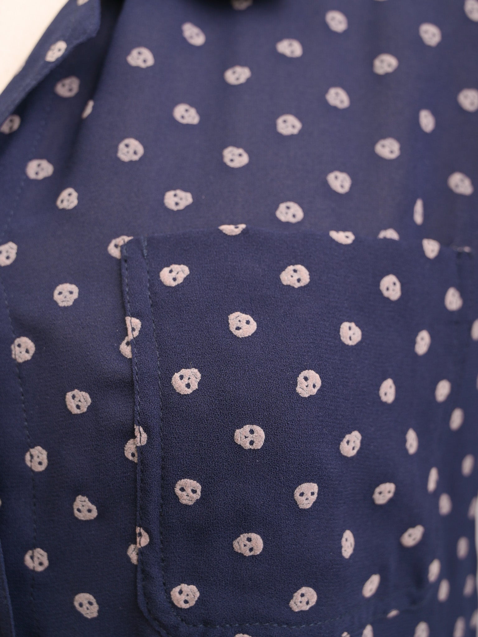 Excellent Jean-Paul Gaultier Blue Polka Dot Dress Size M