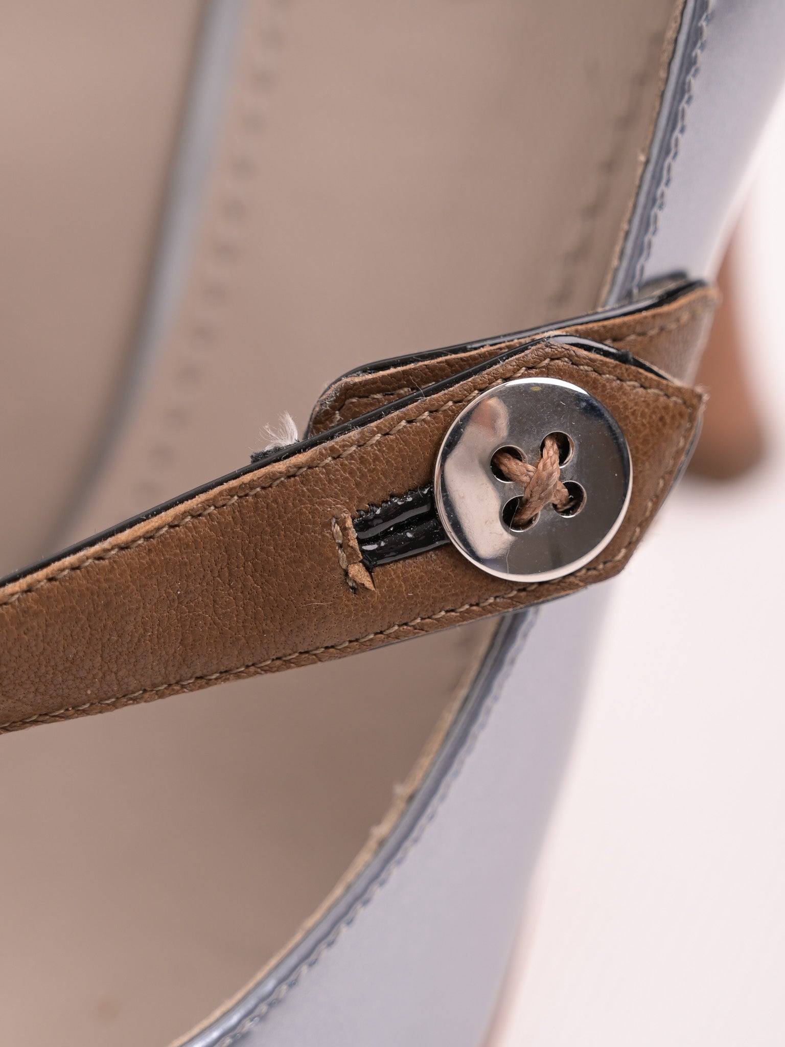 Good Marc Jacobs Gray Lacquer High-Heeled Shoes Size 37