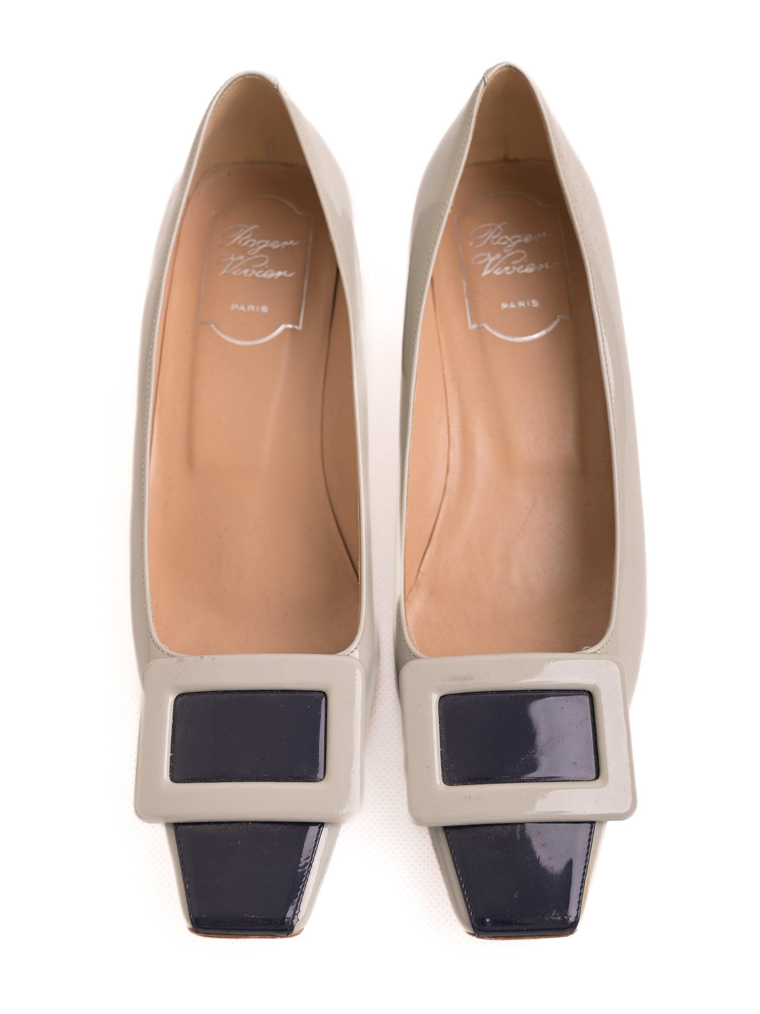 Good Roger Vivier Blue Leather Women&