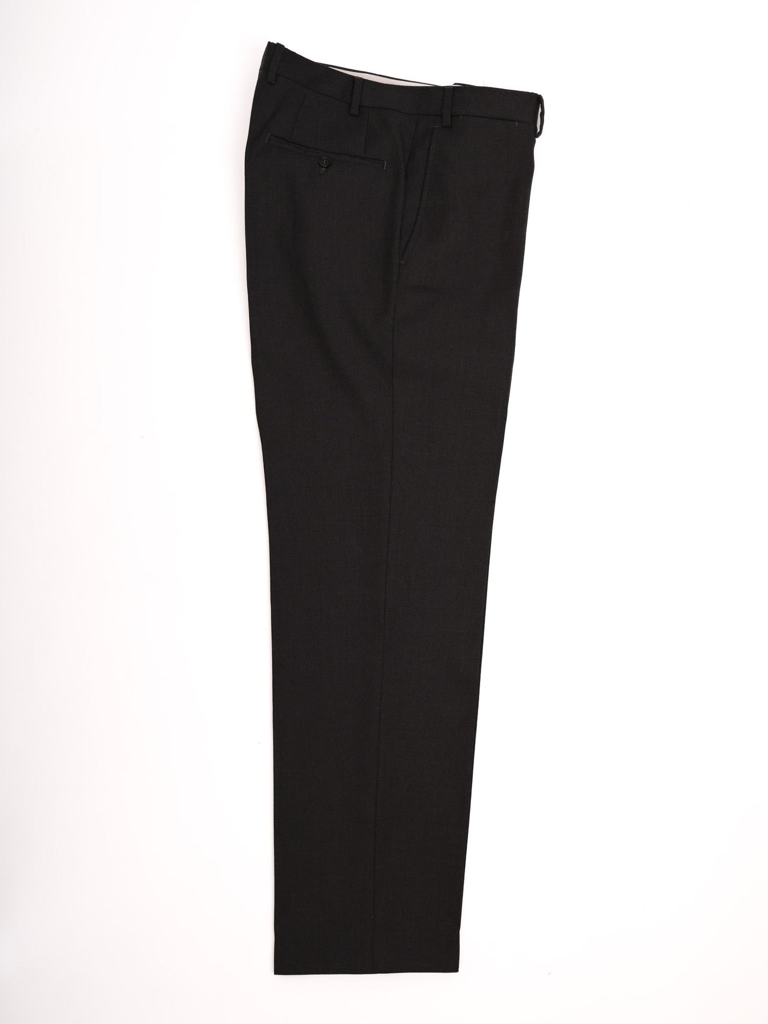 Canali Black Suit Jacket & Trousers Set Size L Excellent Condition