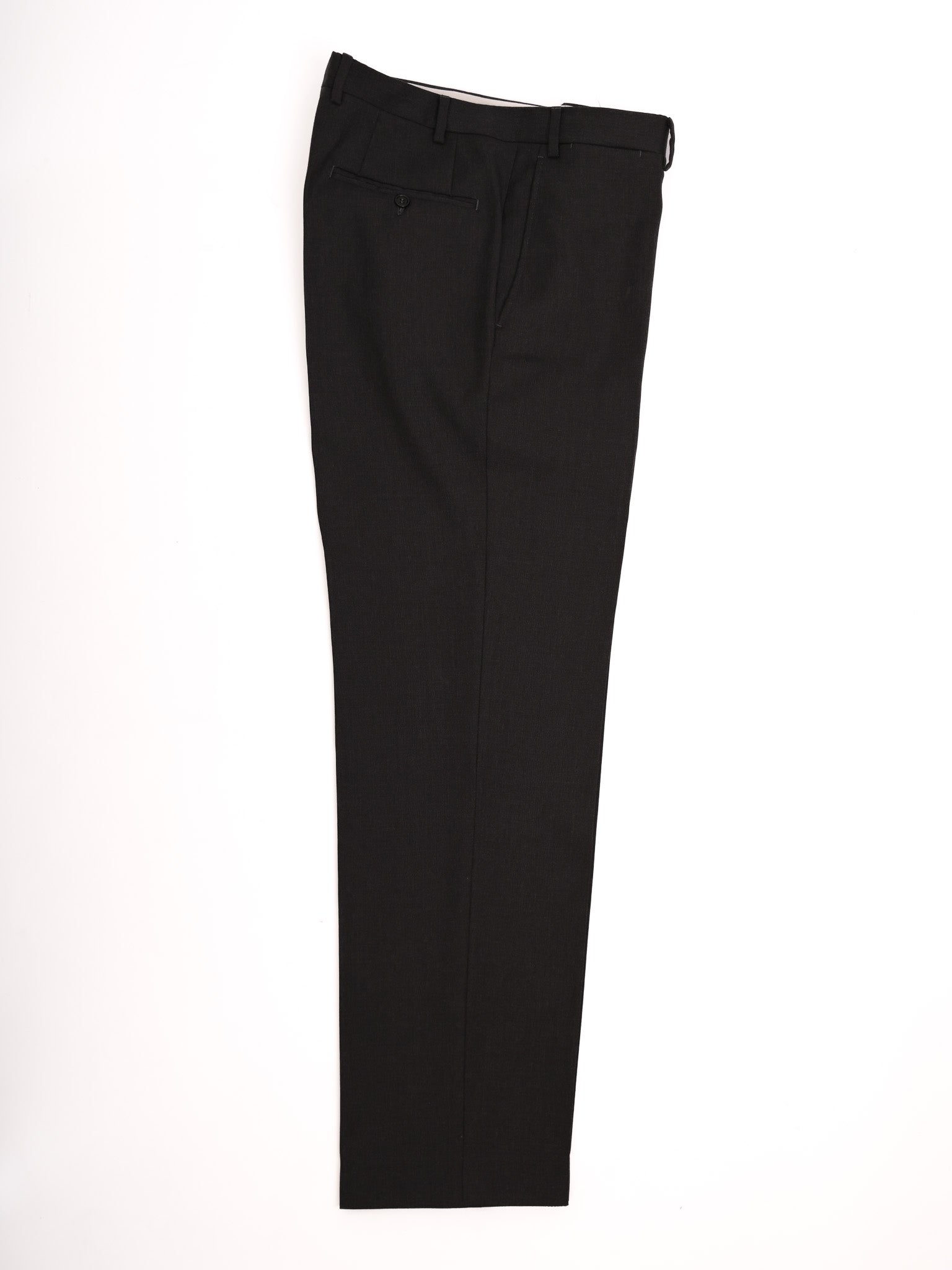 Canali Black Suit Jacket & Trousers Set Size L Excellent Condition