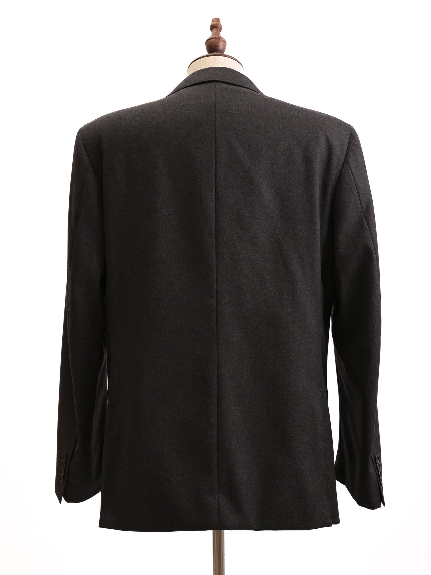 Canali Black Suit Jacket & Trousers Set Size L Excellent Condition