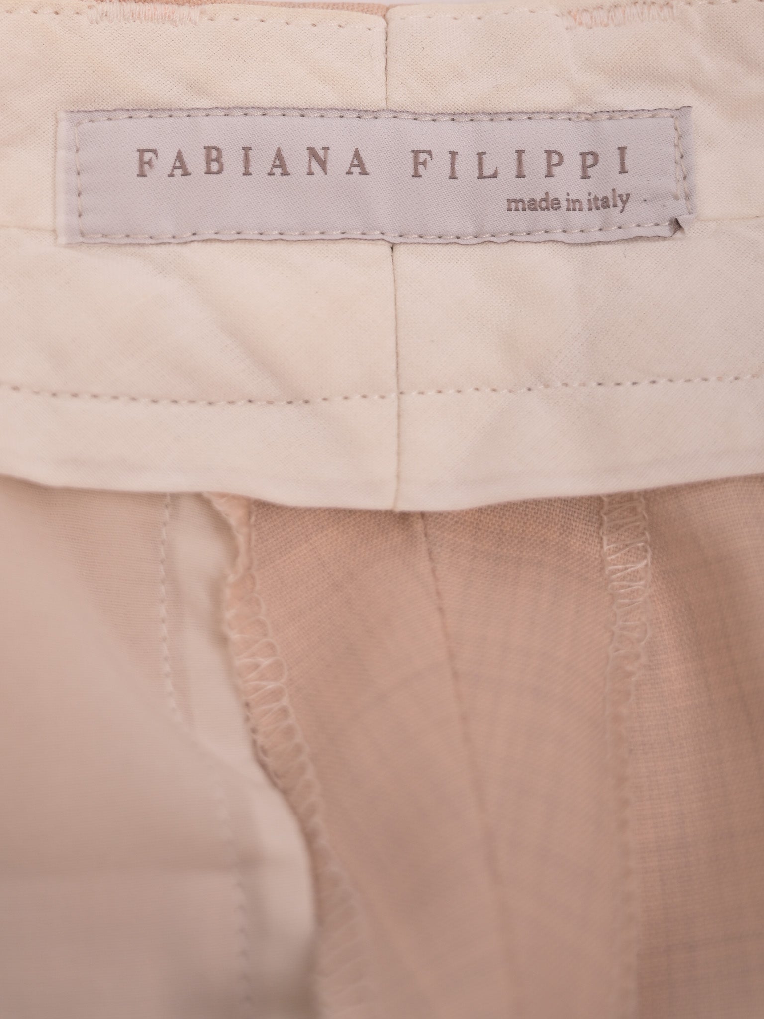 Excellent Fabiana Filippi Pink Dress Trousers Women Polyester Made in Italy