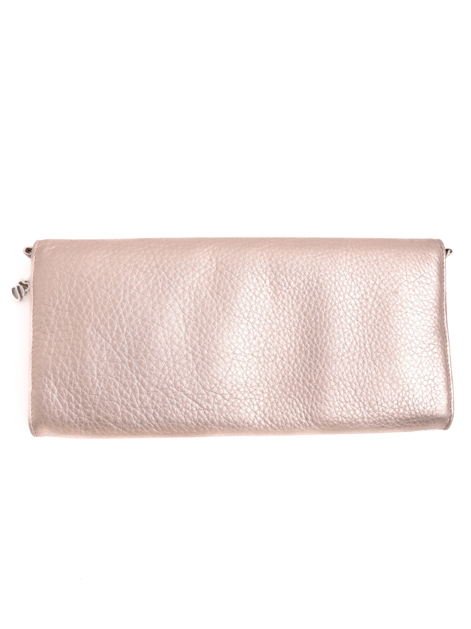 Studio Pollini Excellent Condition White Leather Clutch Purse