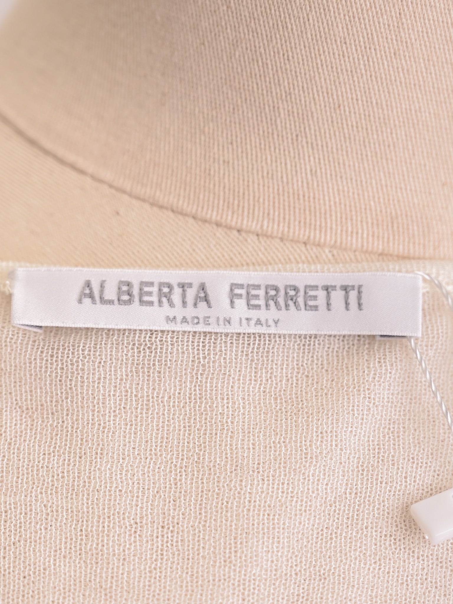 Excellent Alberta Ferretti White Cotton Blouse Size XXS