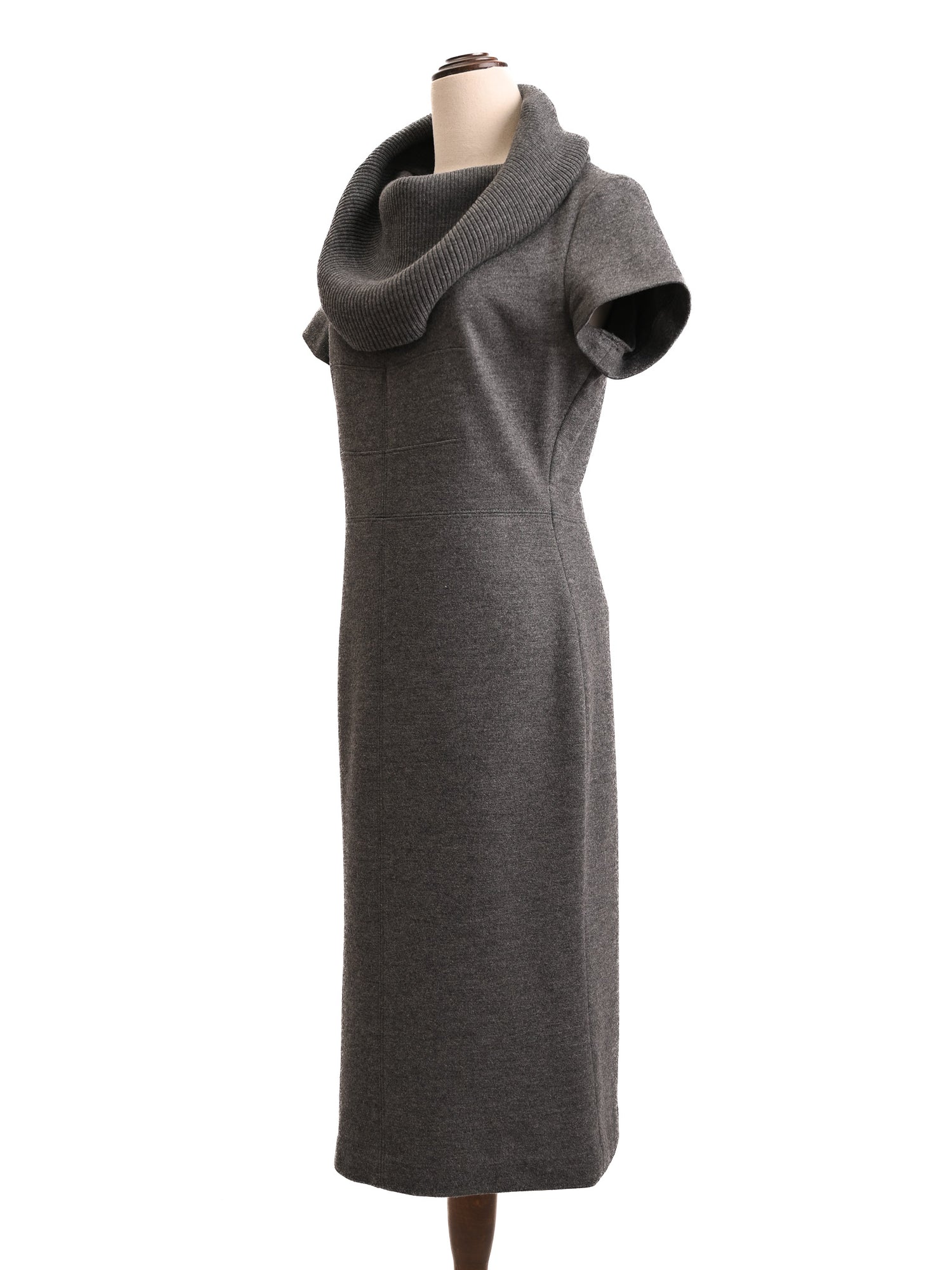 Excellent Escada Black Silk Dress Women&