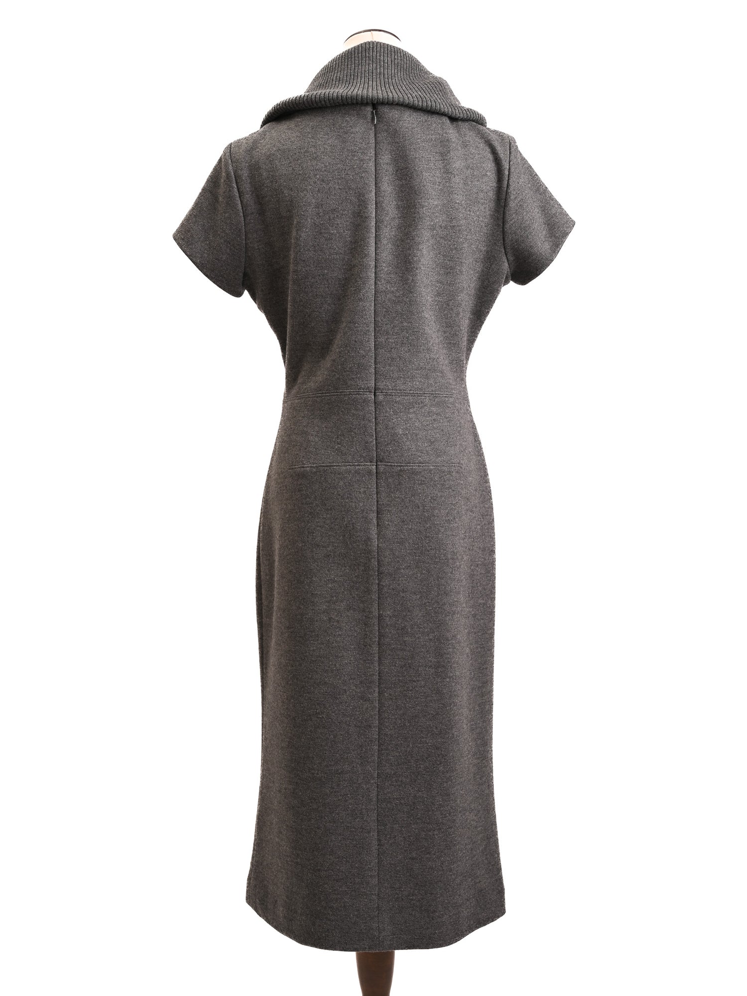 Excellent Escada Black Silk Dress Women&
