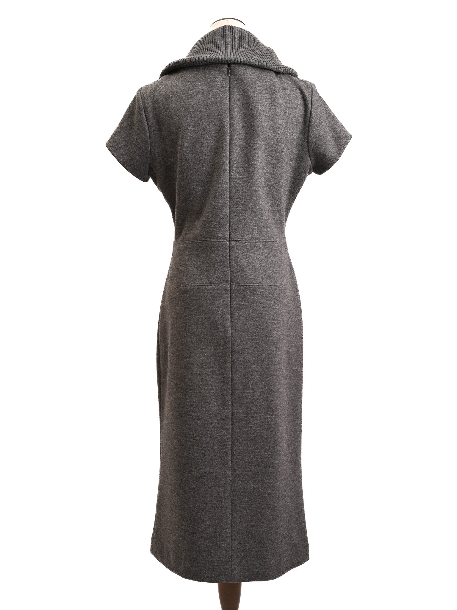 Excellent Escada Black Silk Dress Women&