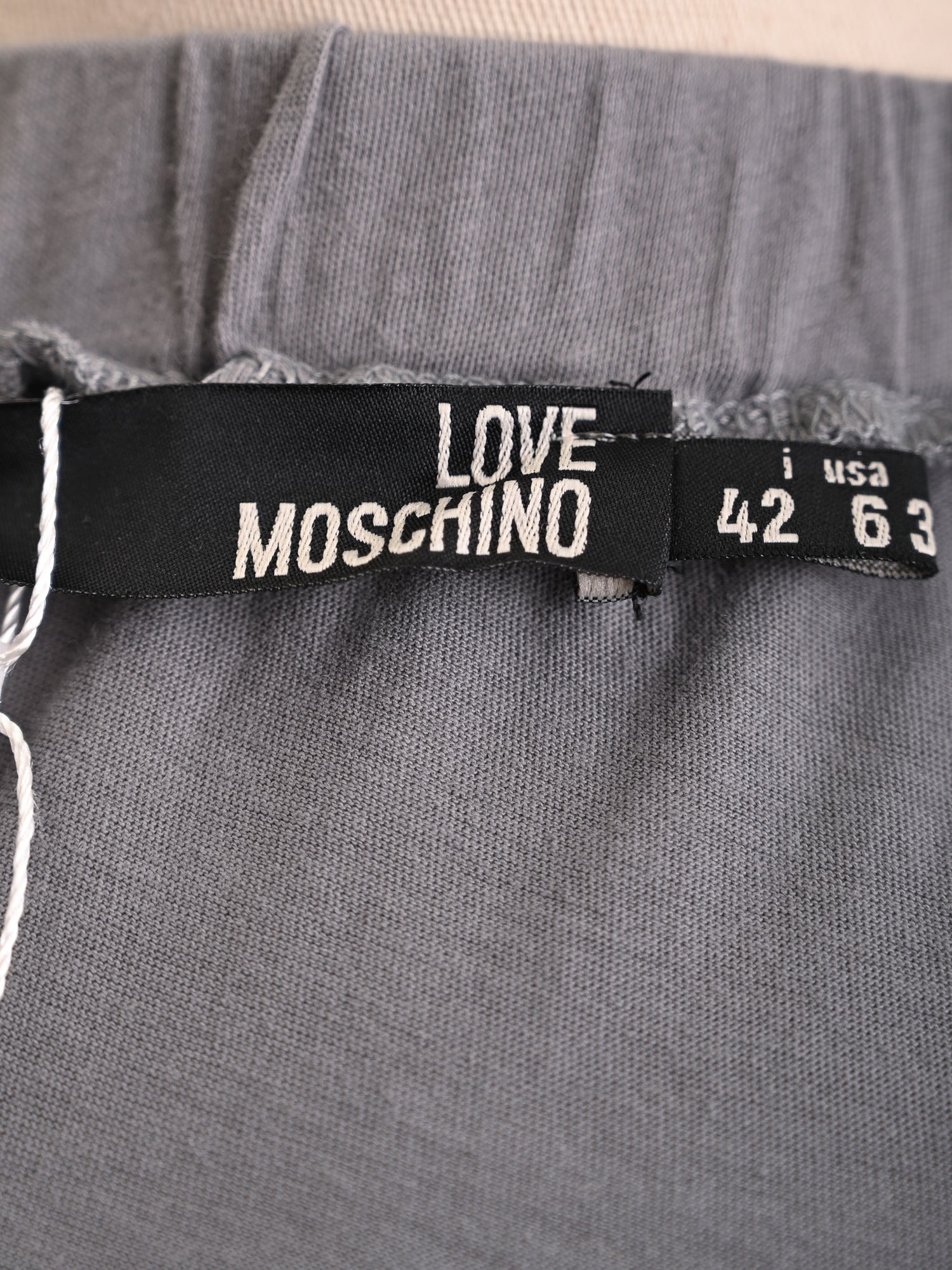 NEW Moschino Gray Sequin Skirt Size S Women&
