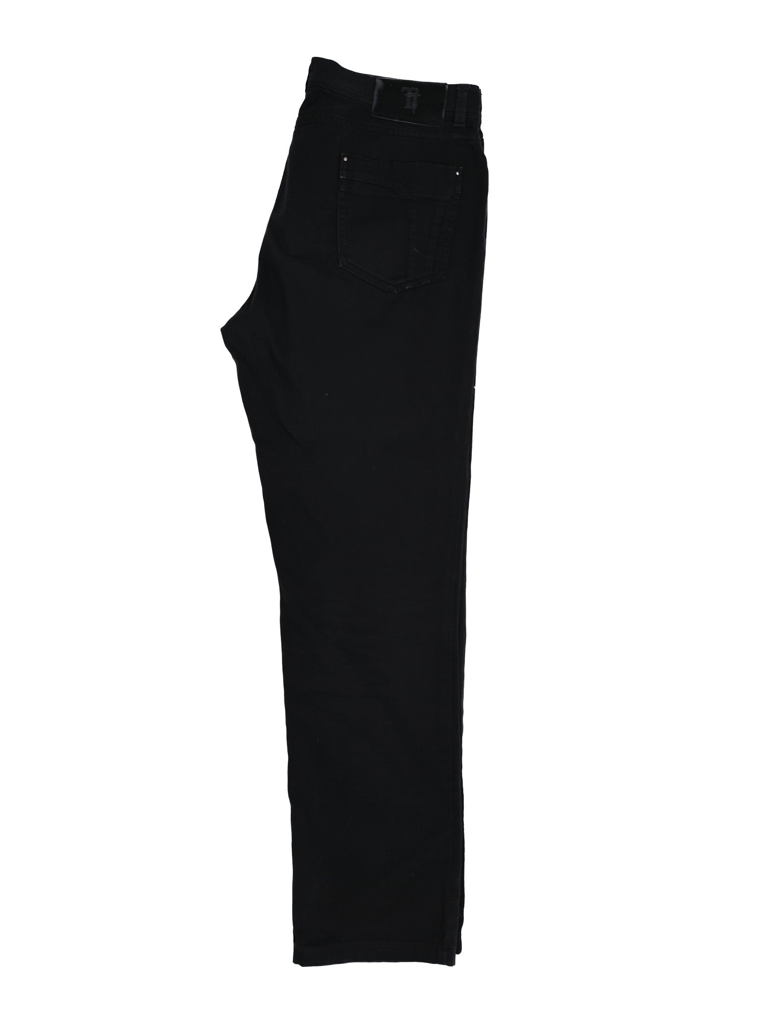 Excellent Trussardi Black Cotton Jeans for Women