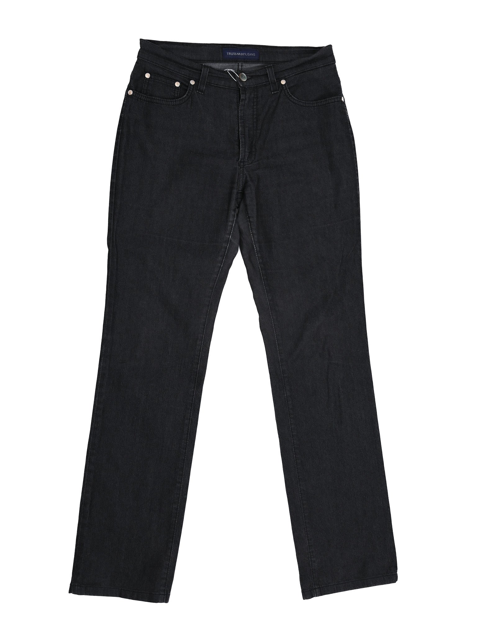 Trussardi Black Cotton Jeans Women&
