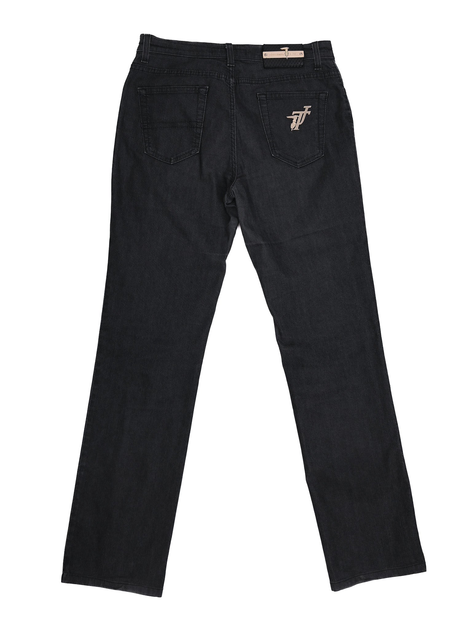 Trussardi Black Cotton Jeans Women&