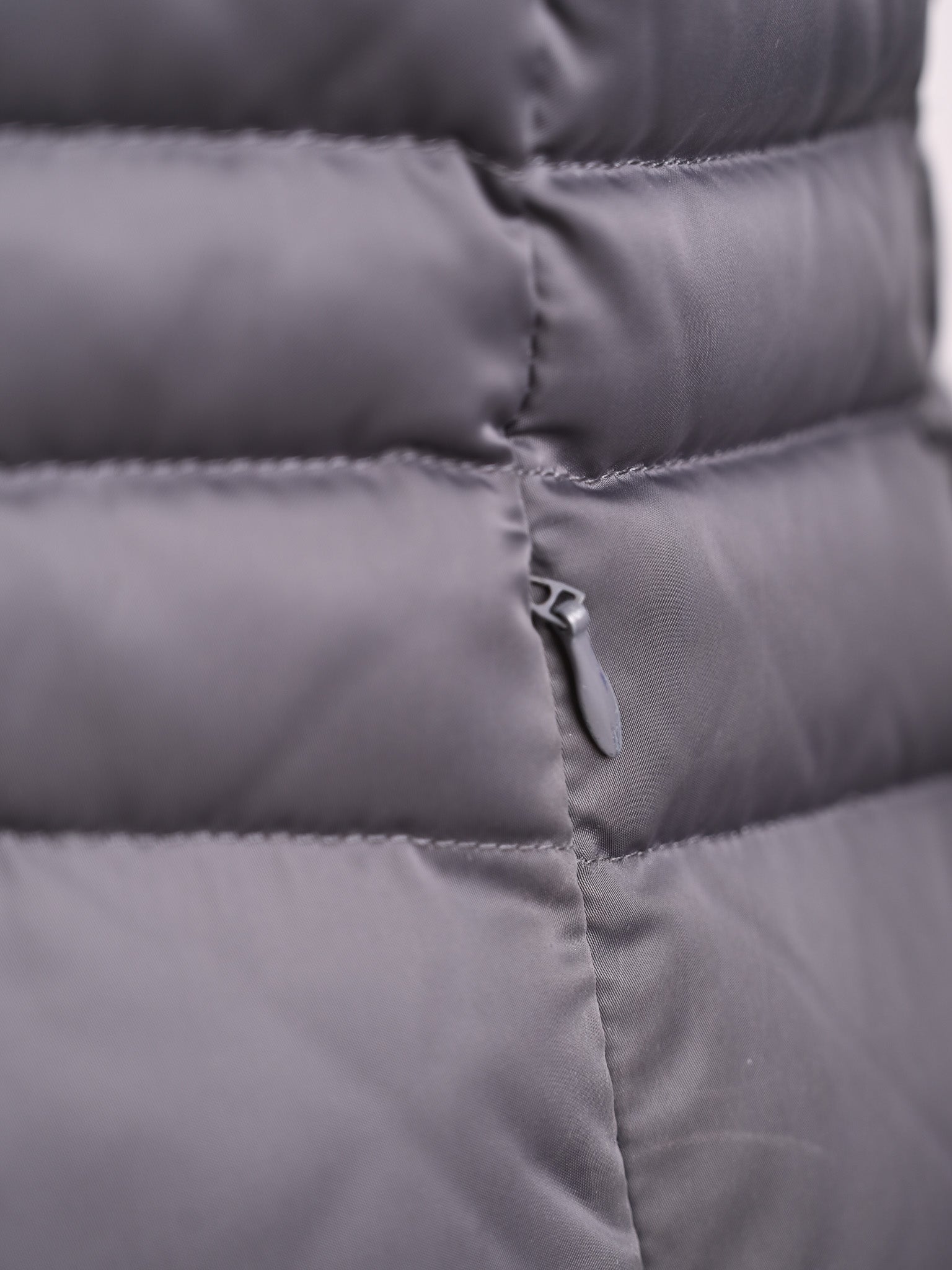 Excellent Trussardi Gray Puffer Jacket Size M Women