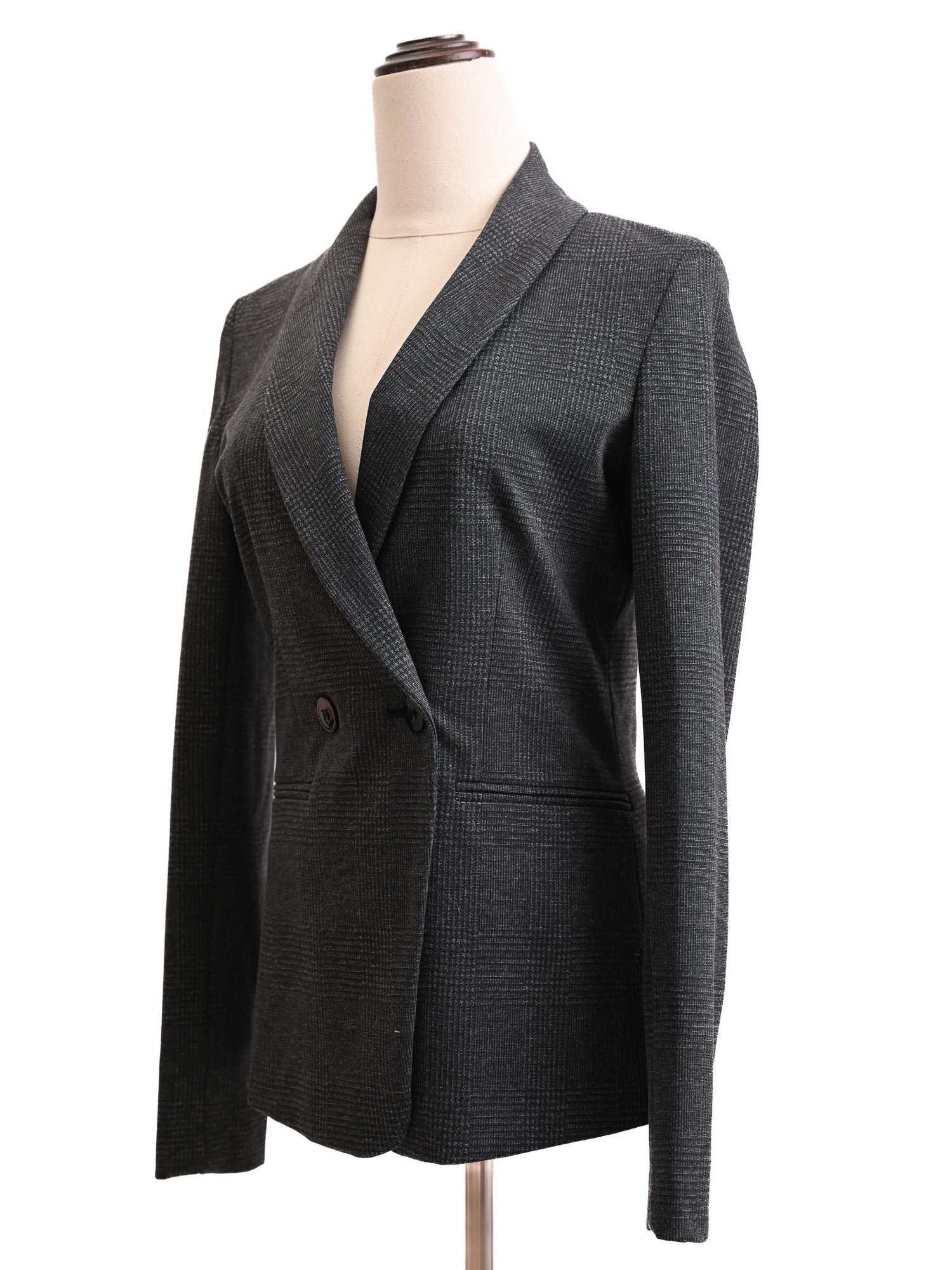 Marella Gray Plaid Blazer XS Excellent Condition WomenÕs Fashion