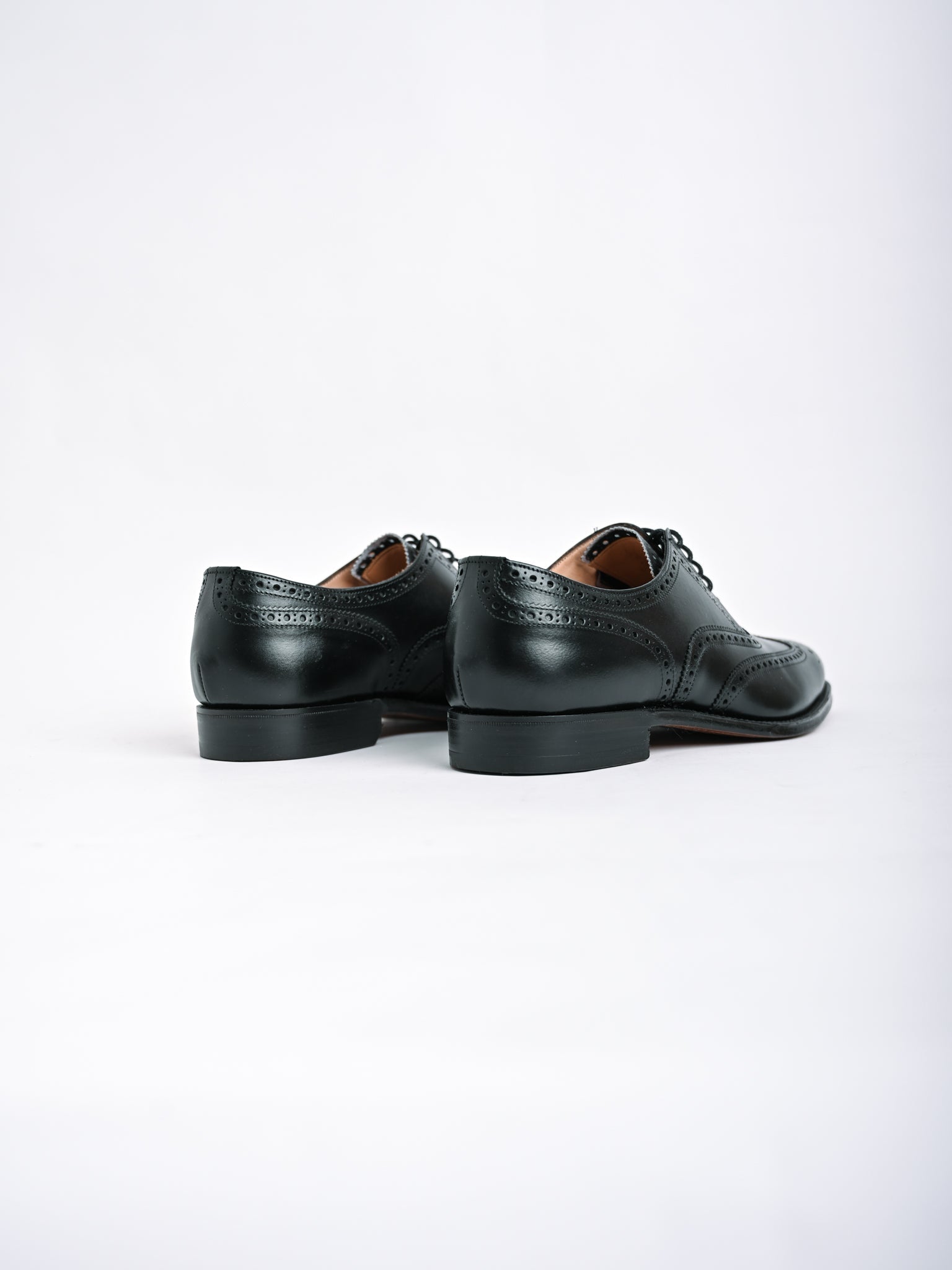 NEW Joseph Cheaney & Sons Black Leather Dress Shoes Size 40.5