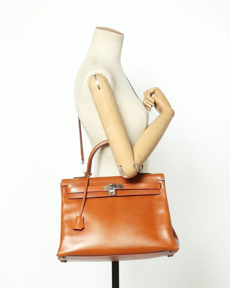 Hermes Kelly 35 Retourne Swift Bag