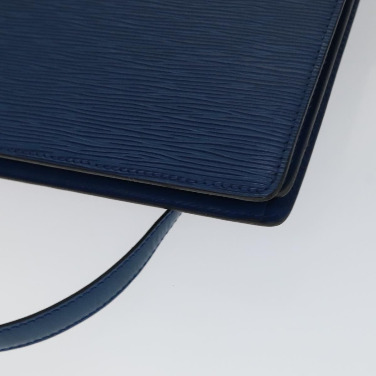 Louis Vuitton Epi Capuchin Shoulder Bag Blue M 52345 Lv Auth