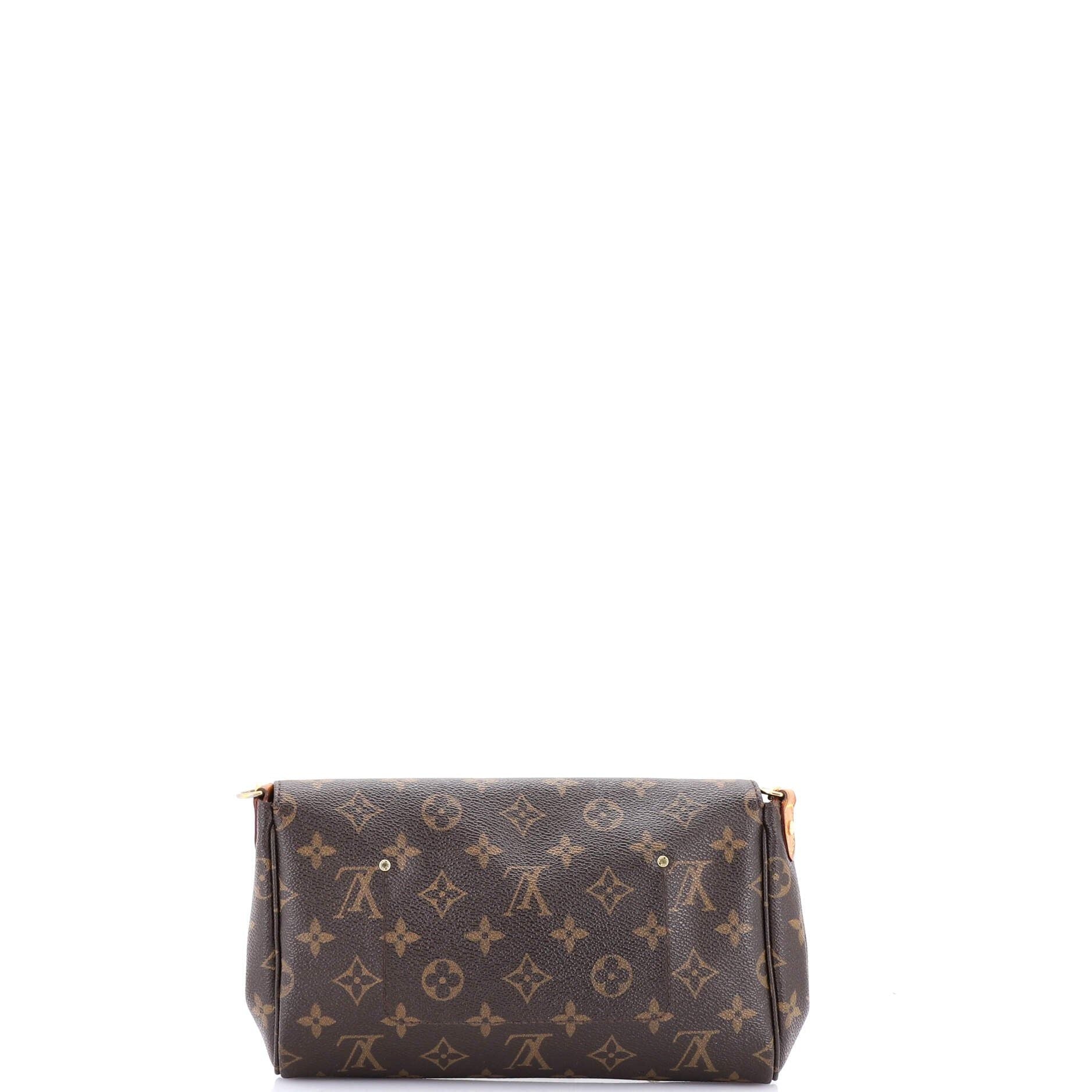 Louis Vuitton Favorite Handbag Monogram Canvas Mm