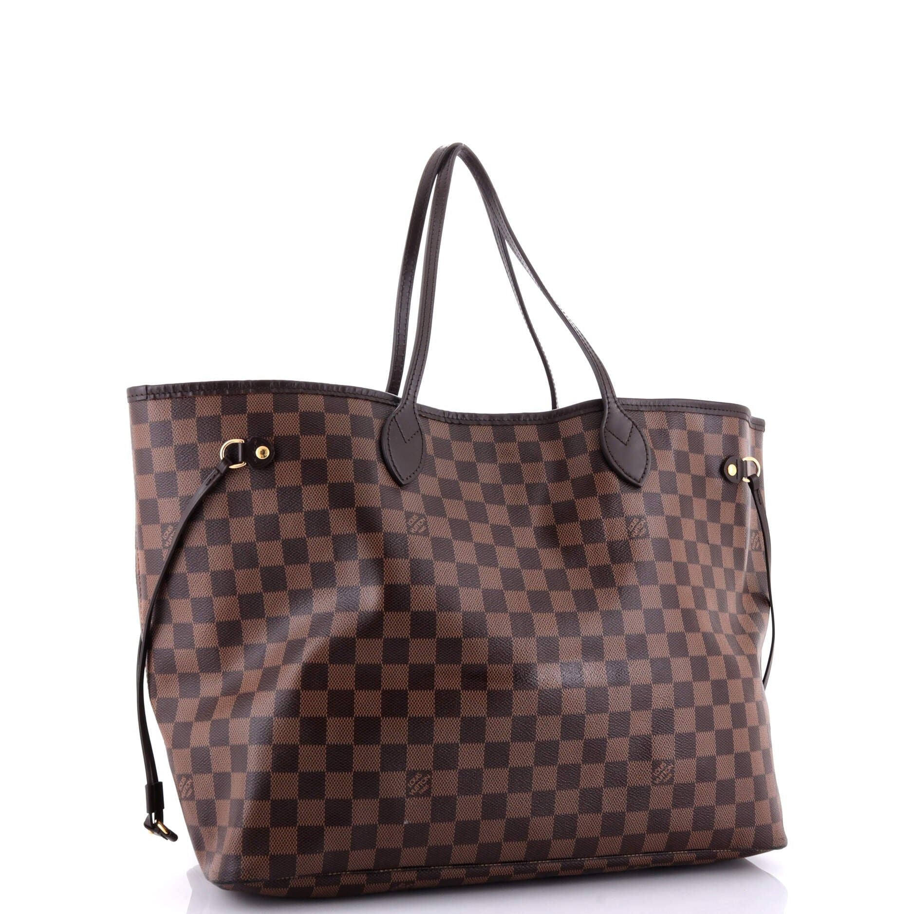 Louis Vuitton Neverfull Nm Tote Damier Gm