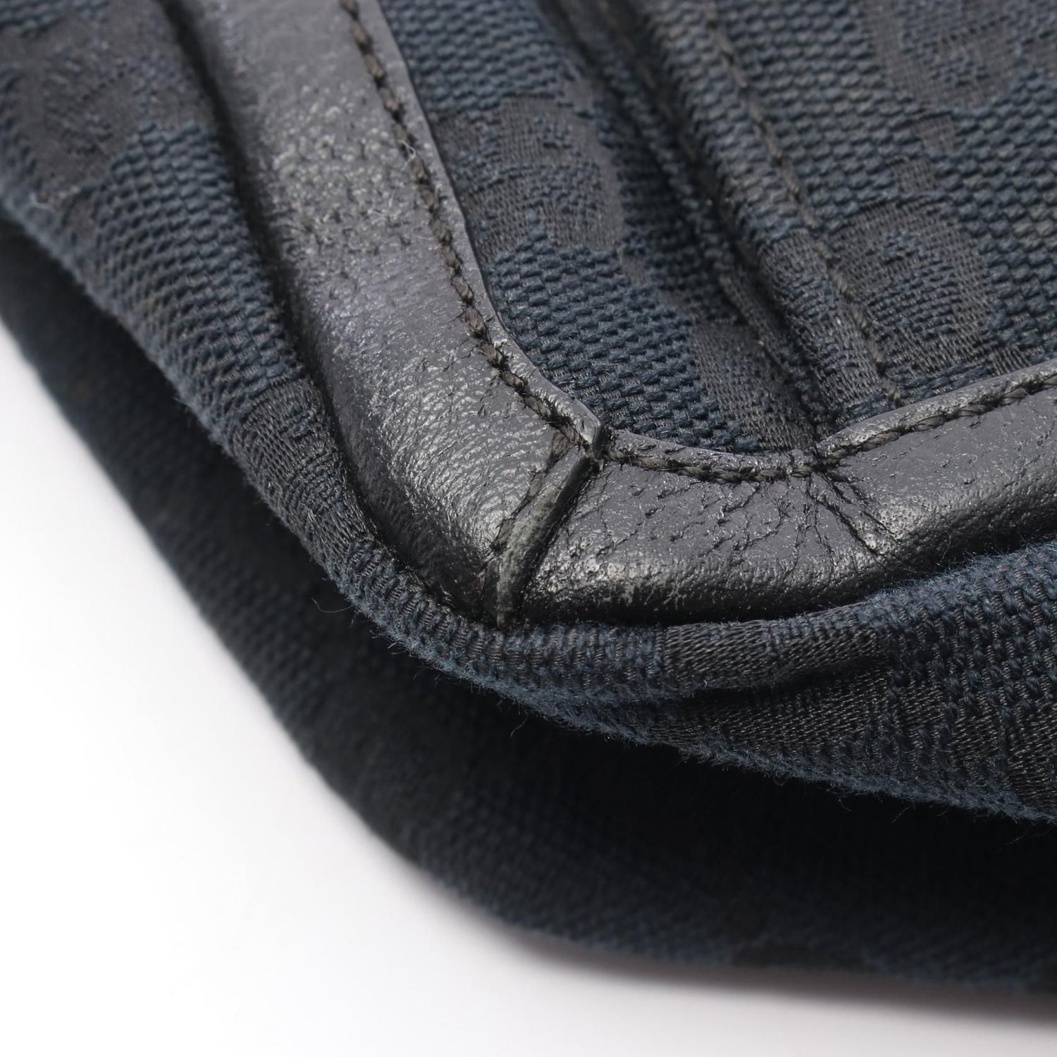 Gucci Abbey Gg Canvas Tote Bag Black Canvas 146247