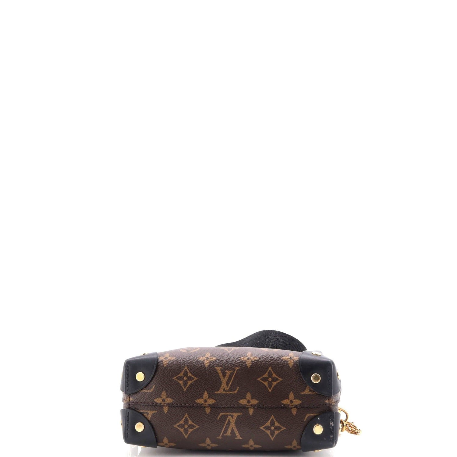 Louis Vuitton Petite Malle Souple Handbag Monogram Canvas
