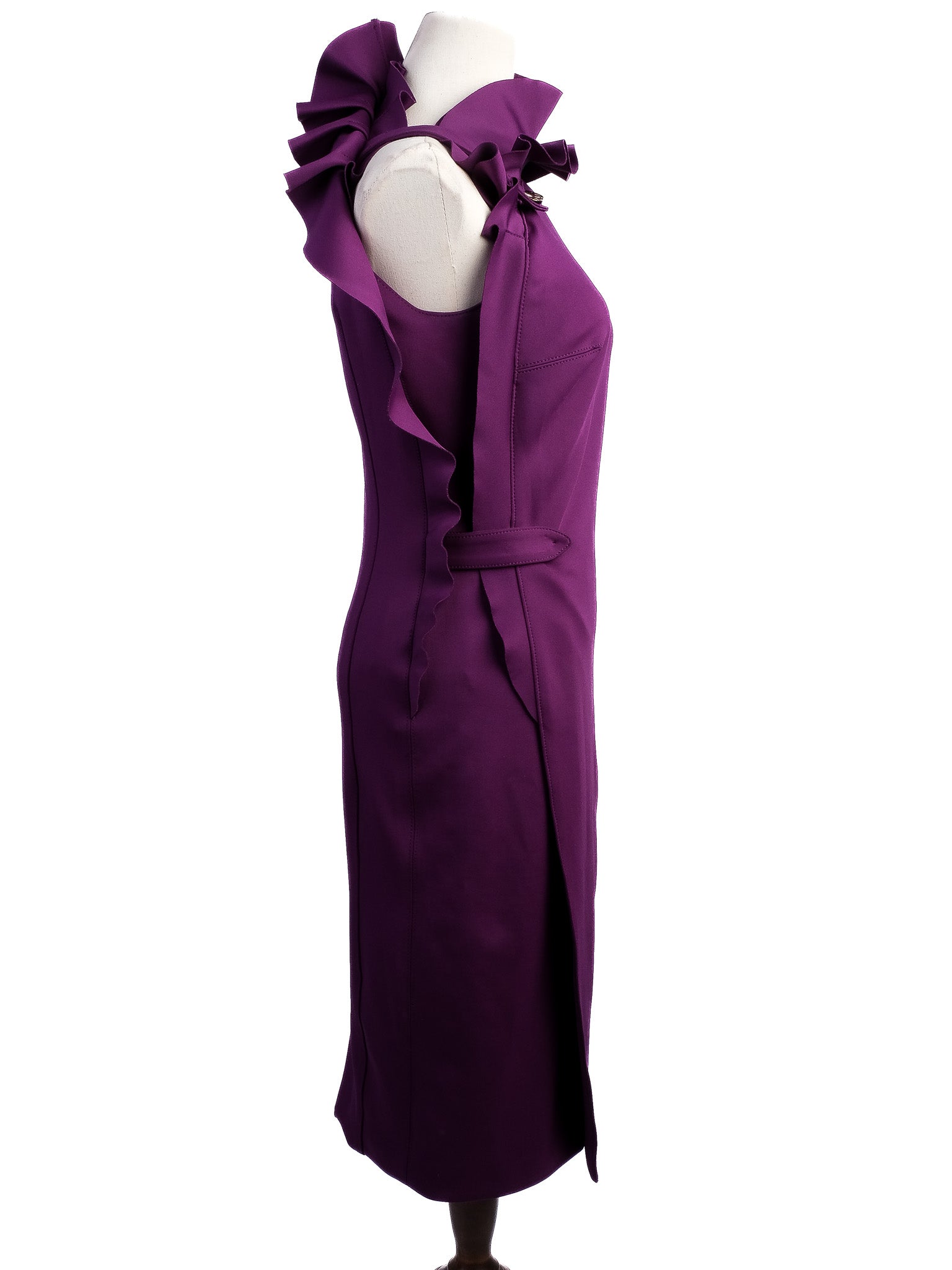 Excellent Class Roberto Cavalli Purple Sleeveless Dress Size XL