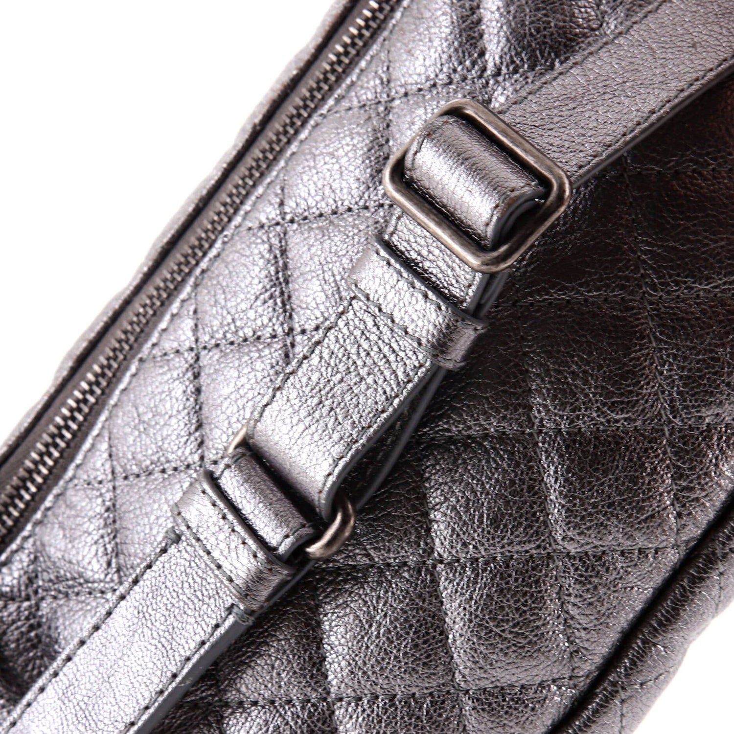Chanel Banane Waist Bag Quilted Leather
