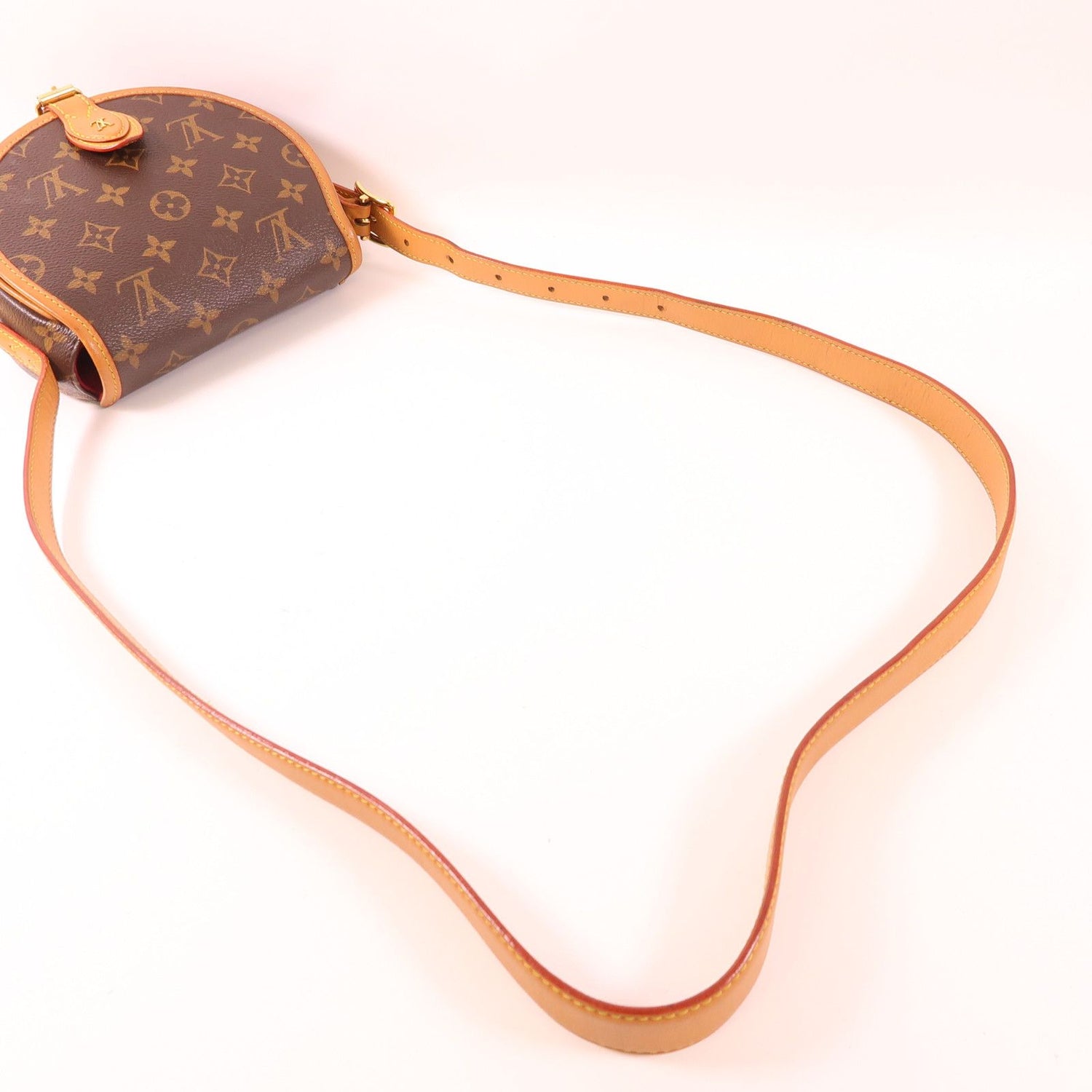 Louis Vuitton Monogram Tambourin Shoulder Bag Brown Shoulder Bag M 44860