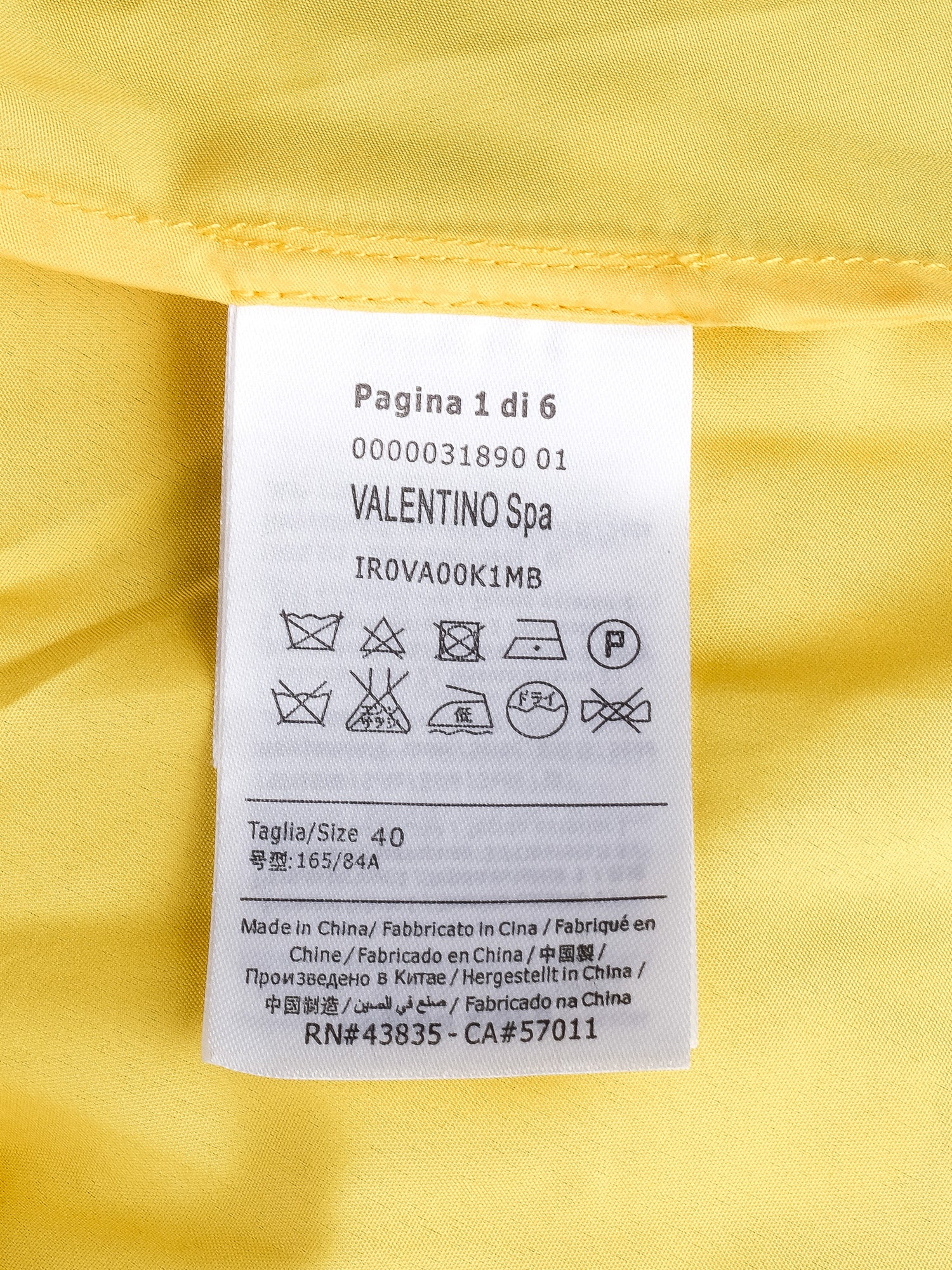 Excellent Red Valentino Floral Dress Combined Polyester Size M