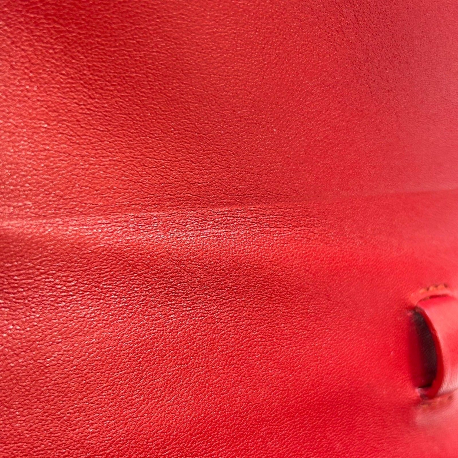 Celine Small Classic Shoulder Bag Red Box Calfskin