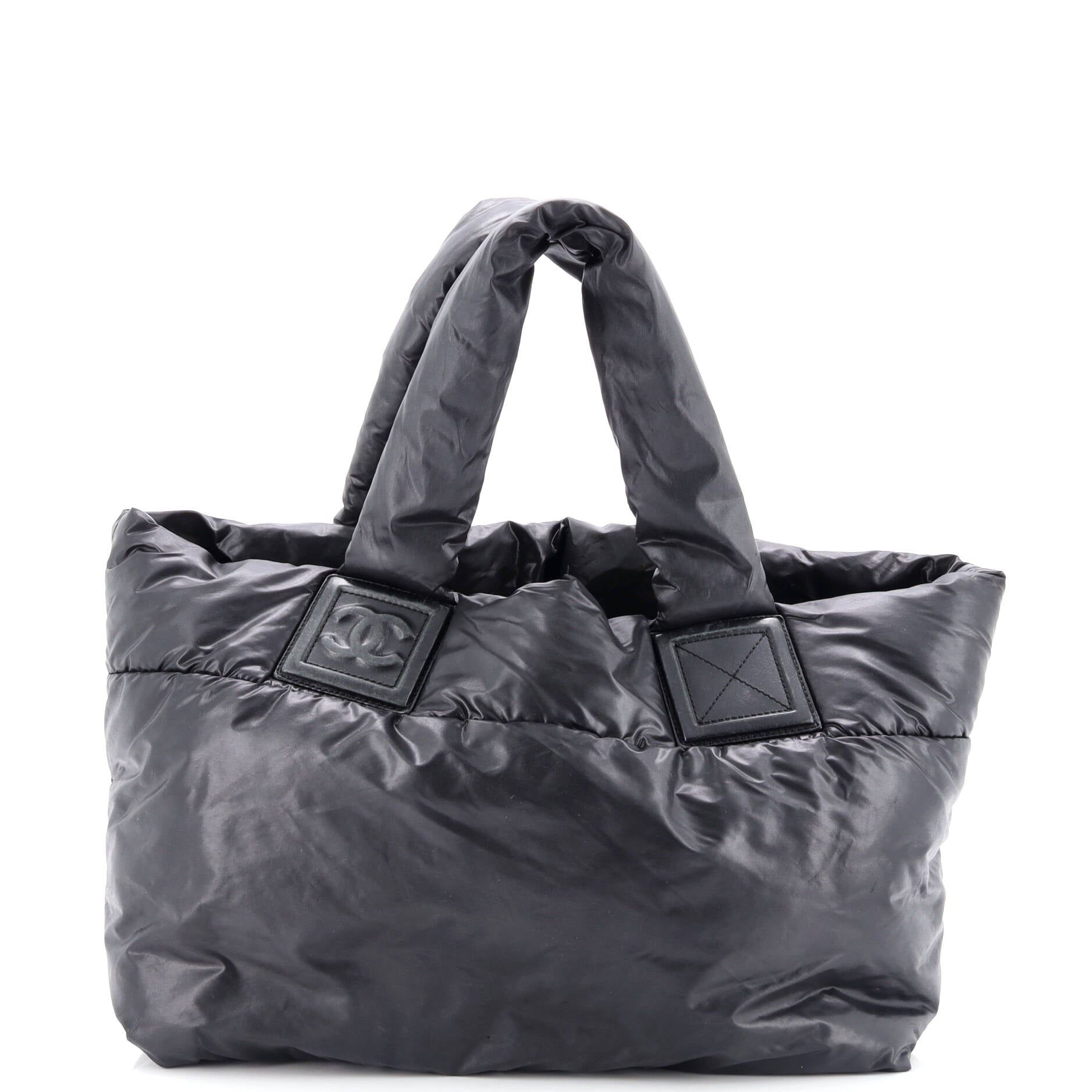 Chanel Coco Cocoon Reversible Tote Quilted Lambskin Small