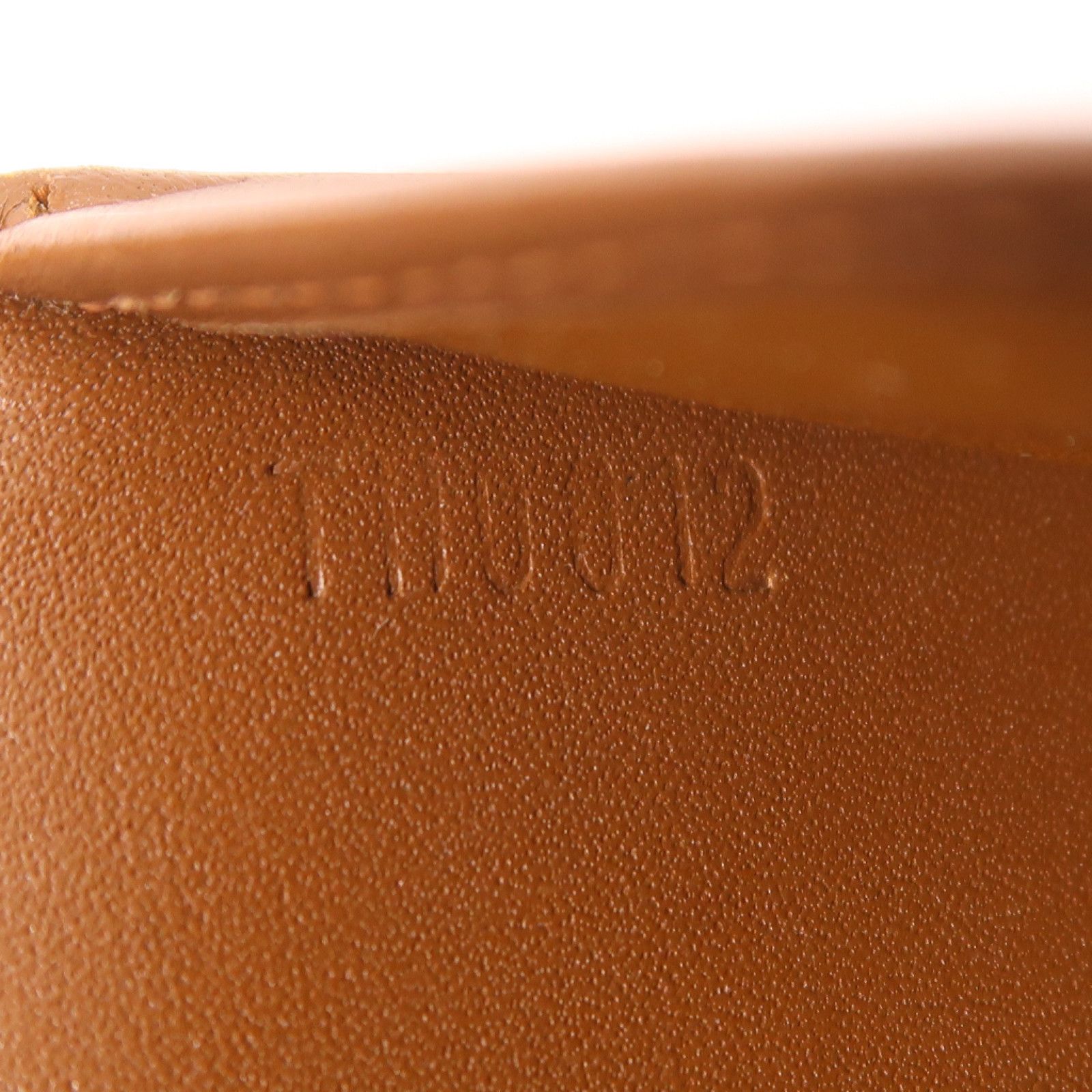 Louis Vuitton Vernis Long Wallet ____ Color Brown Double Sided Long Wallet M 65107