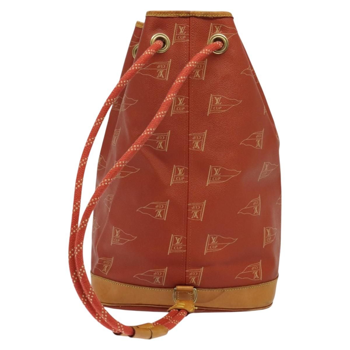 Louis Vuitton Lv Cup Saint Tropez Shoulder Bag Red M 80026 Lv Auth