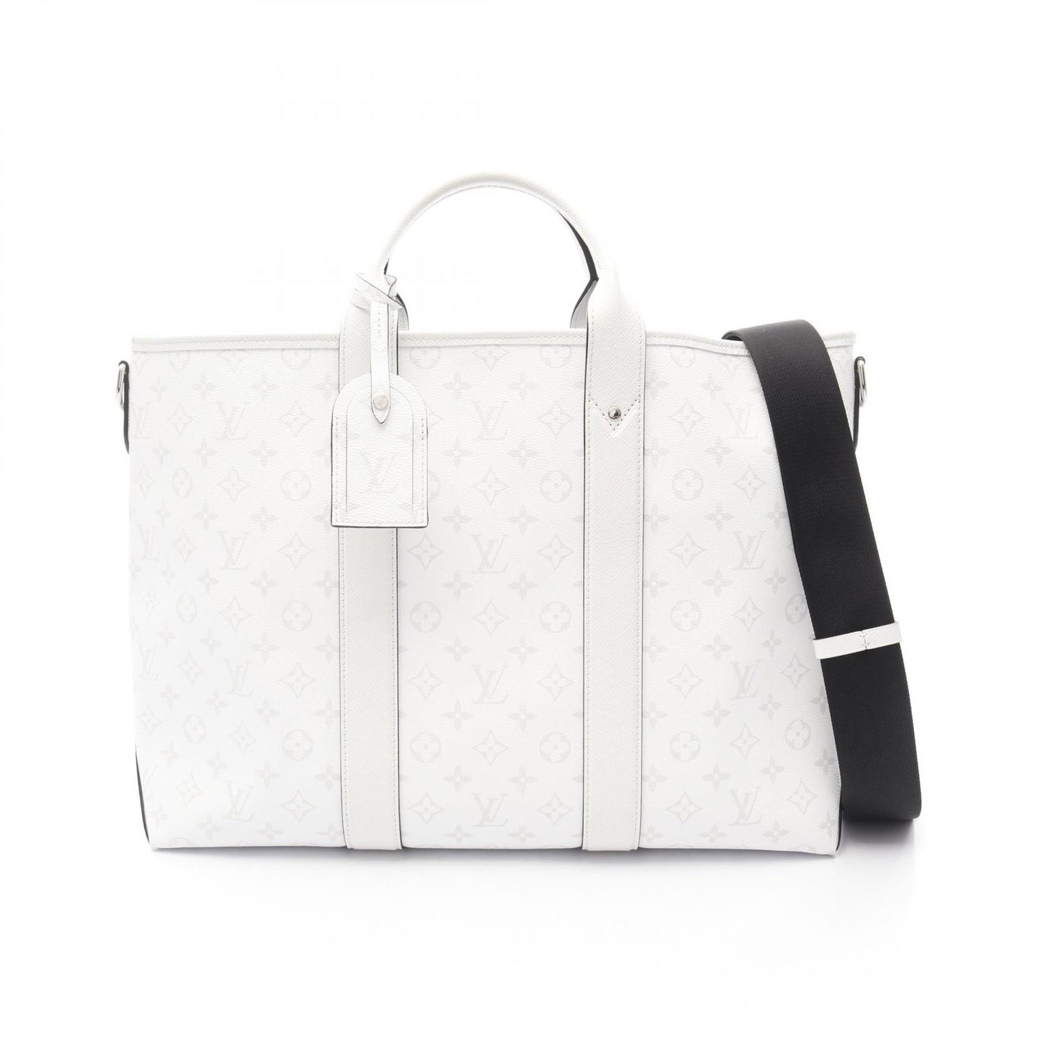 Louis Vuitton Weekend Tote Nm Blanc White Tote Bag M 30919