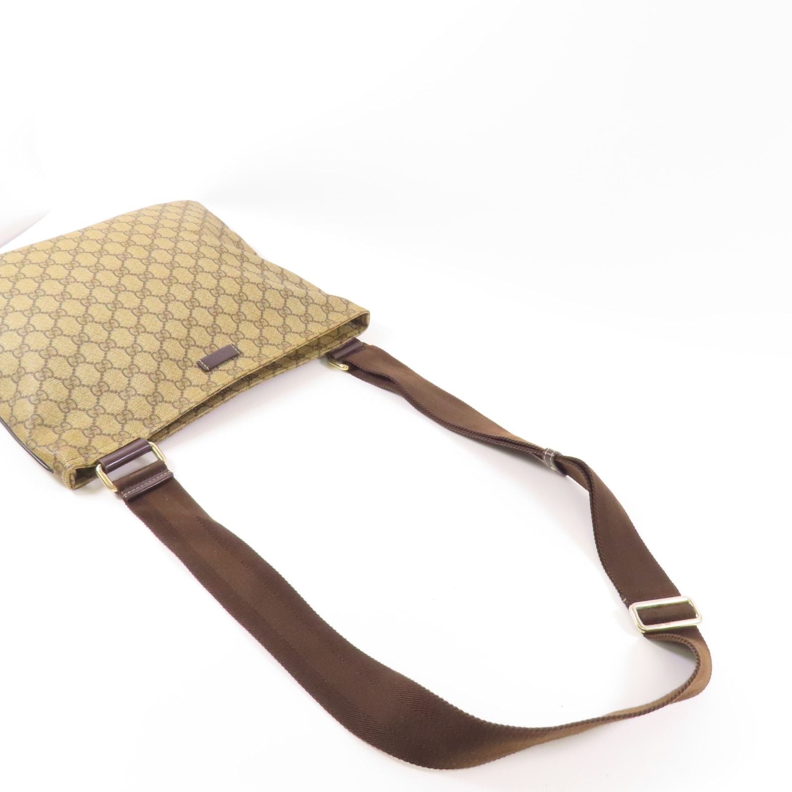 Gucci Large Flat Messenger, GG Supreme