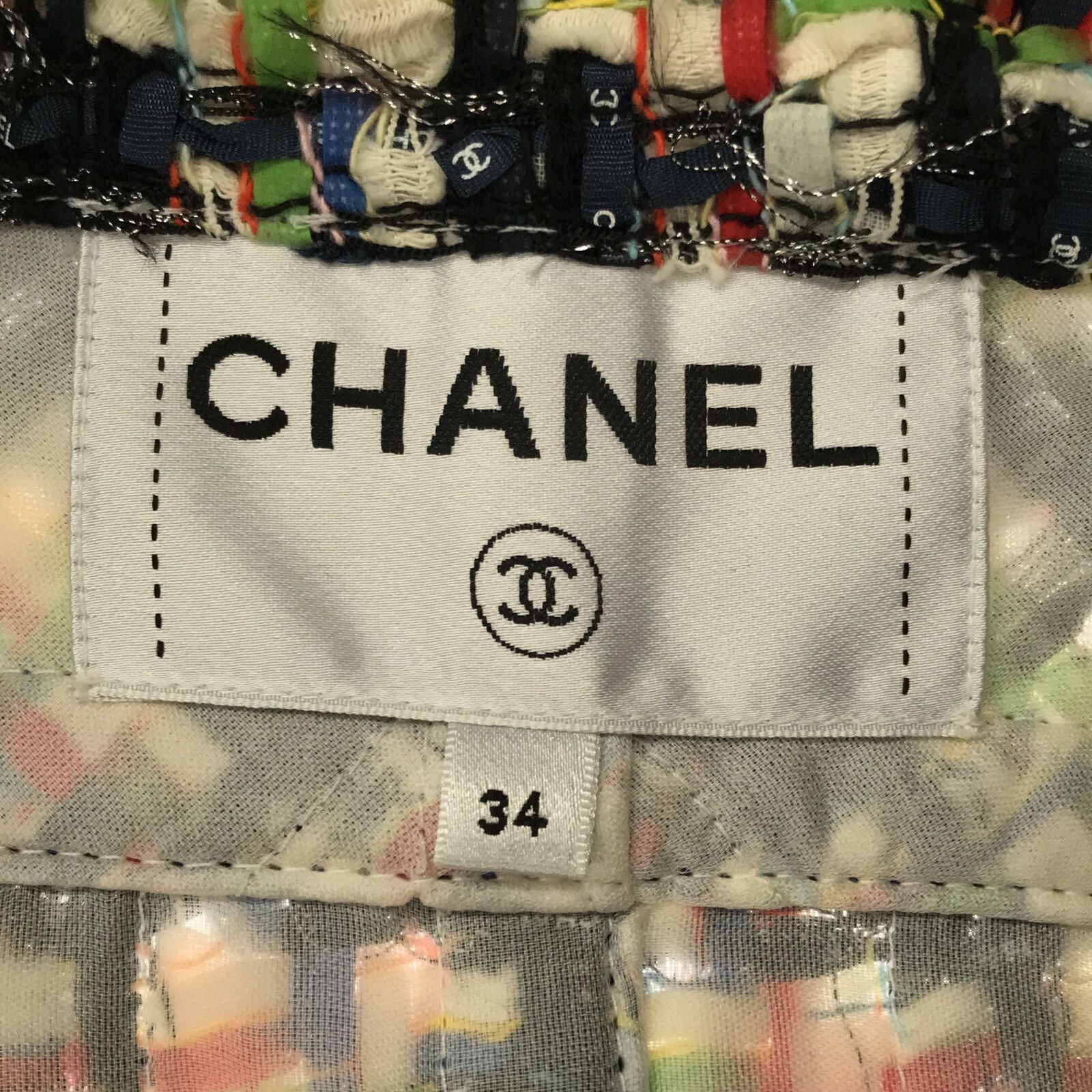 Chanel Multicolor Tweed Jacket