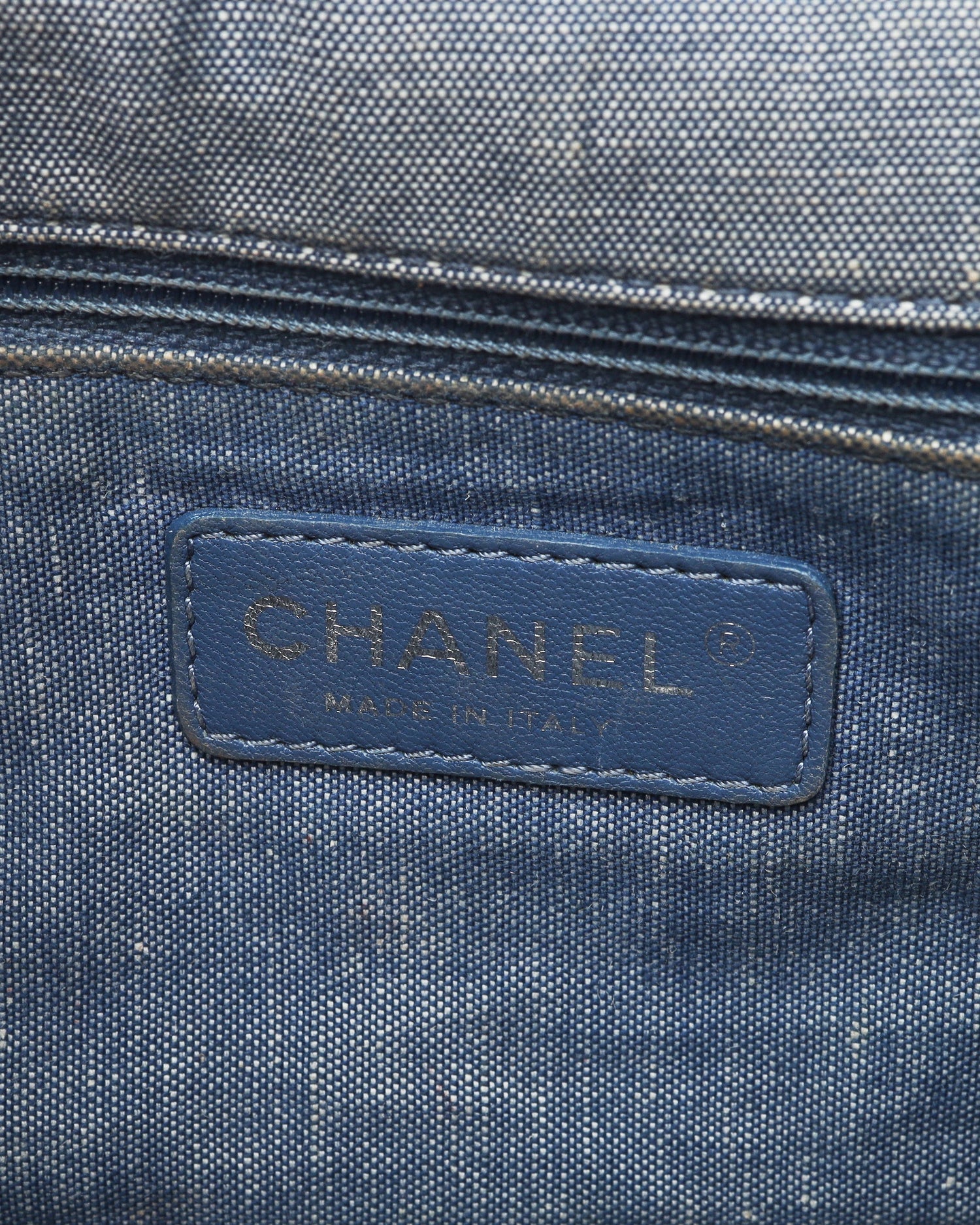 Chanel Small Classic Denim Medallion Flap Bag